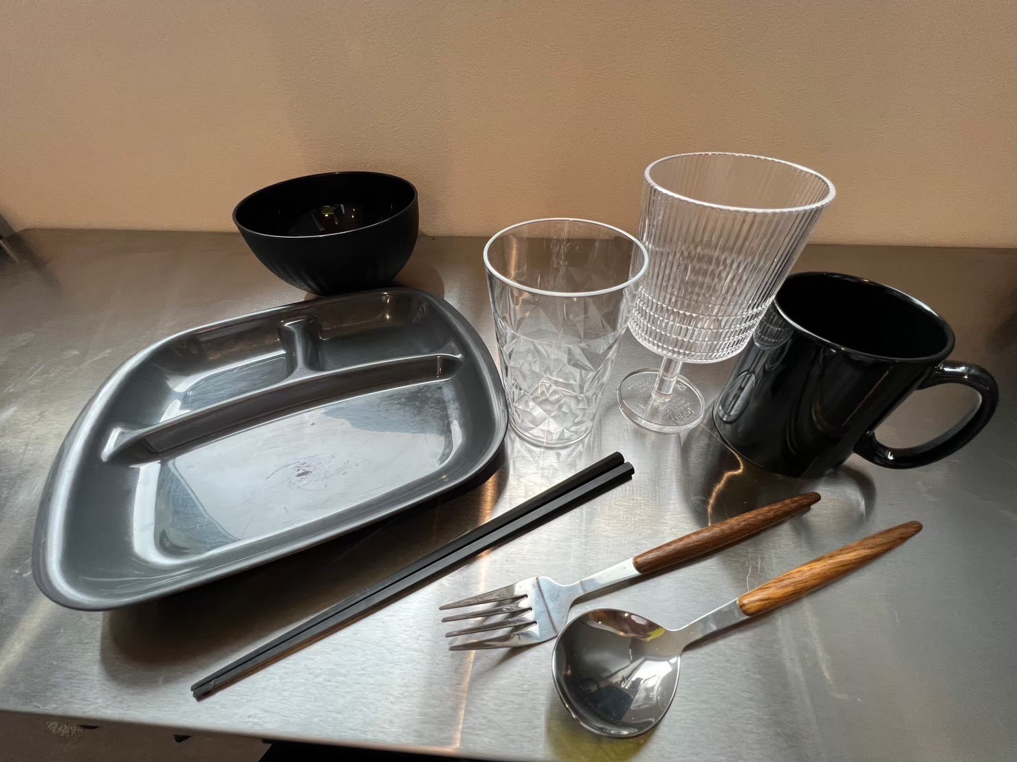 食器も完備(基本１０名様分まで）