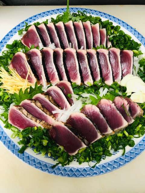 【夕食付】旬のカツオ・地魚のたたき＆地魚漬け丼セットプラン