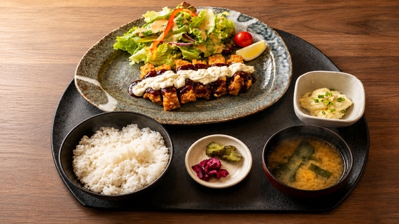 夕食付プラン♪都城オリジナル定食付きプラン【バイキング朝食付き】