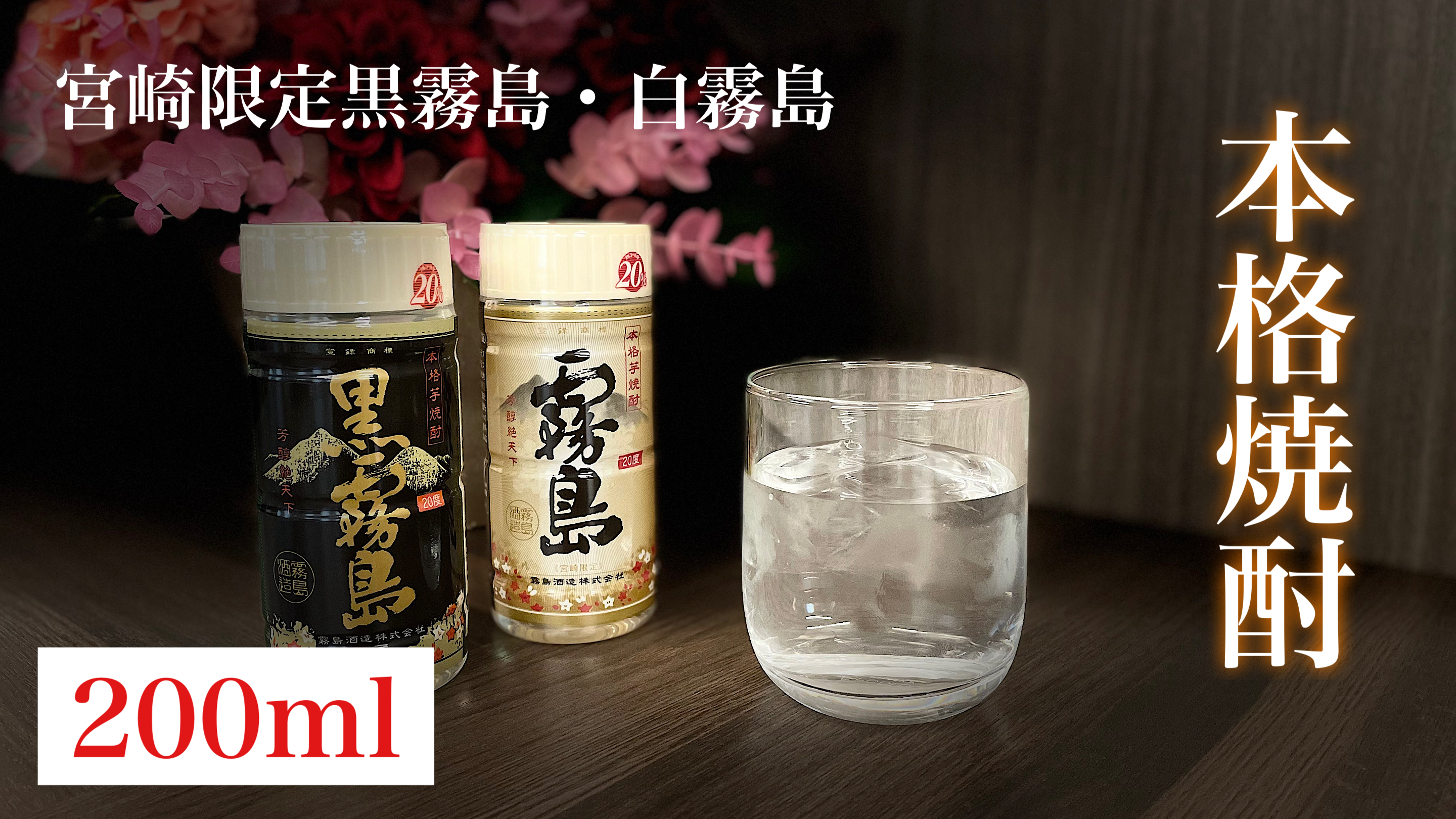 焼酎（霧島ワンカップ付）プラン