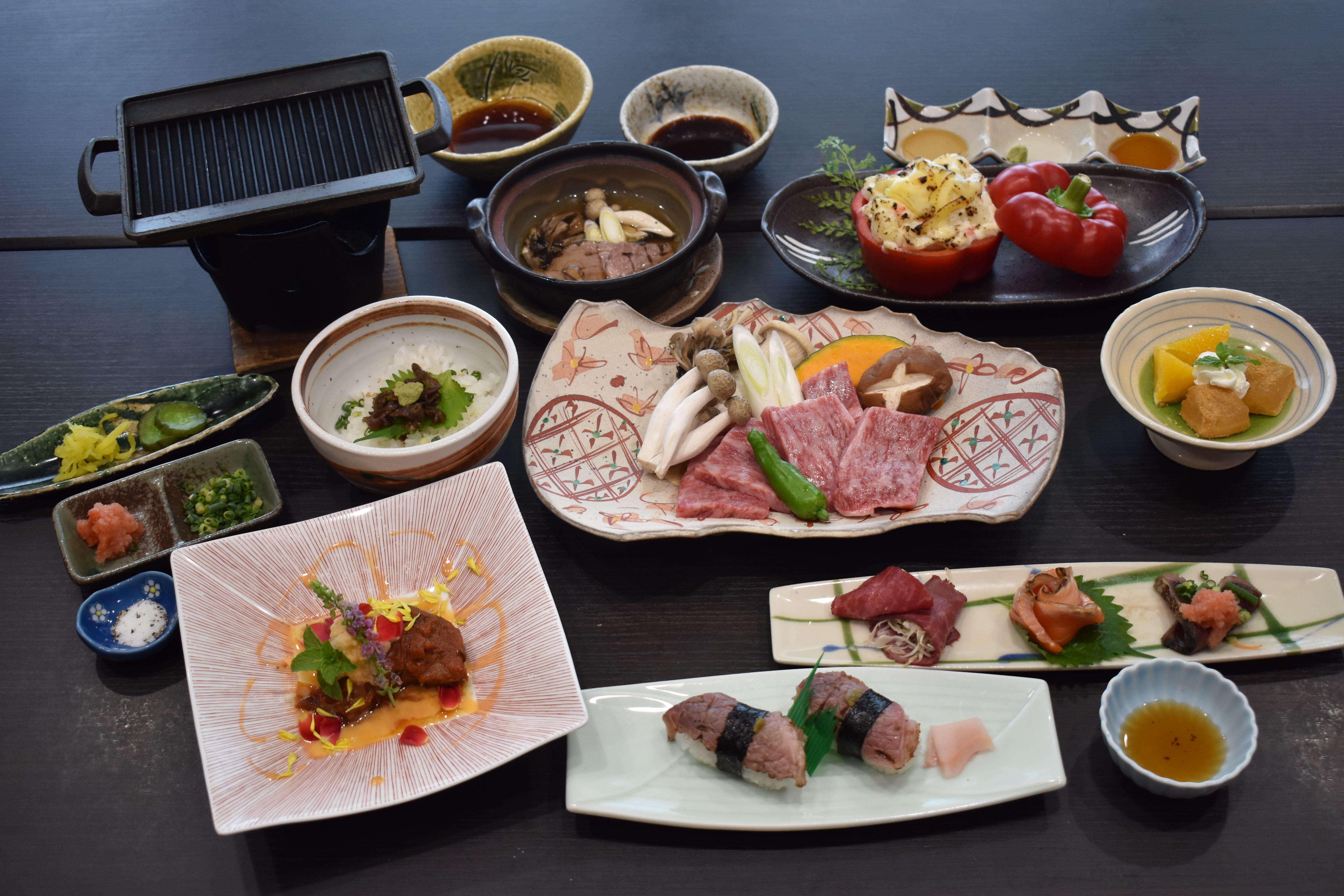 飛騨牛づくし会席
