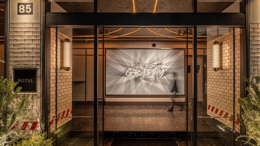 HOTEL GRAPHY 渋谷のストリングアート
