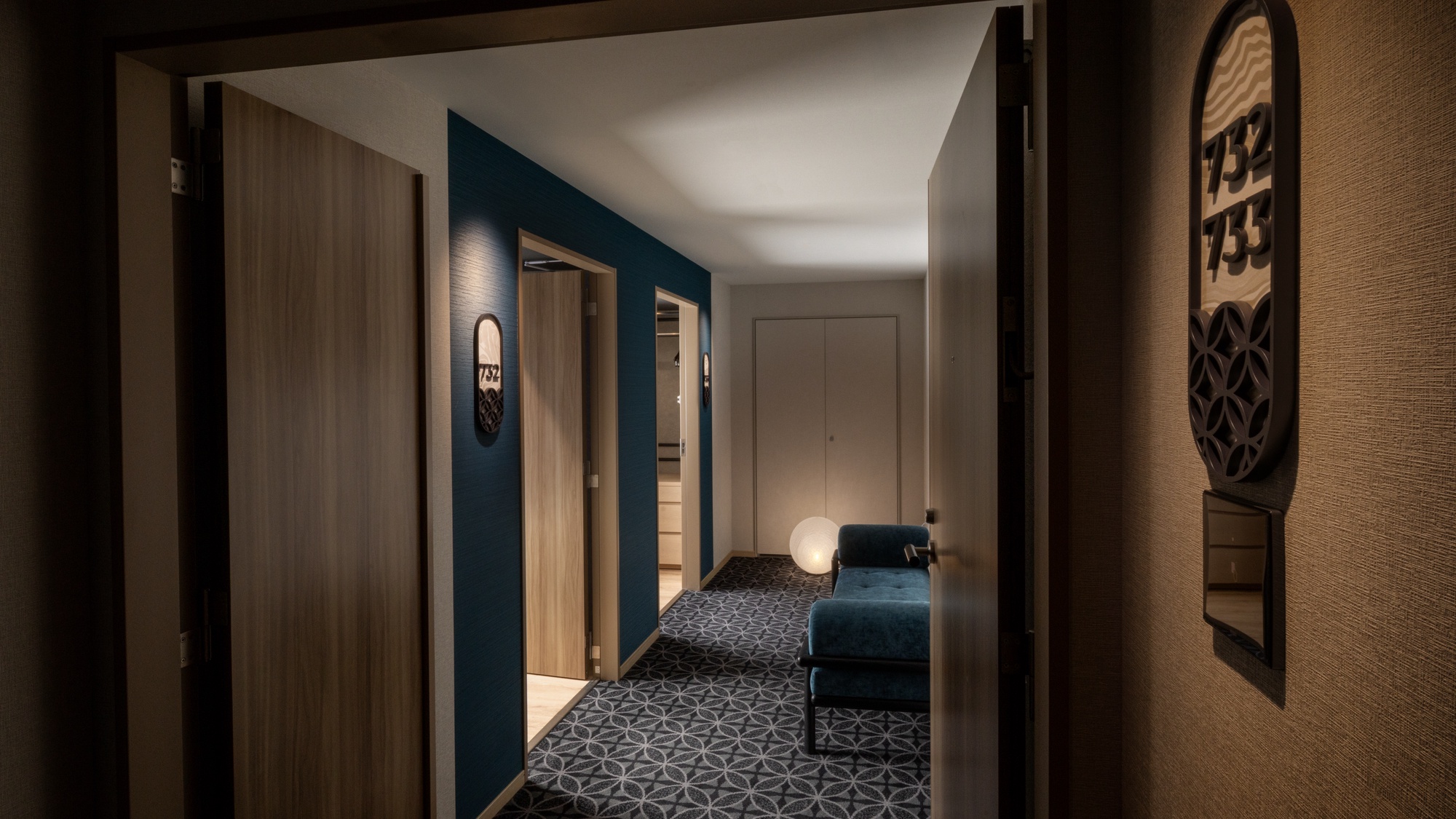 【アジョイニングルーム】隣同士のお部屋でプライベート空間を保ちつつ、すぐ隣で気軽に交流可能