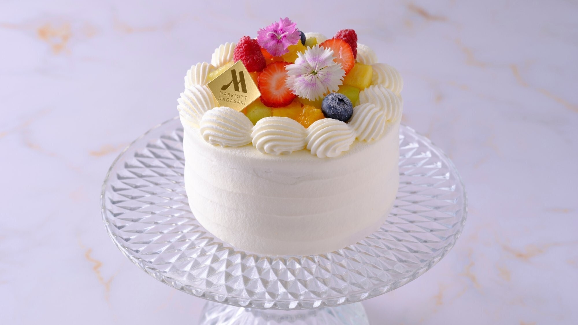 【Marriott Celebration】ホテルメイドケーキで彩るアニバーサリー　〜朝食付〜