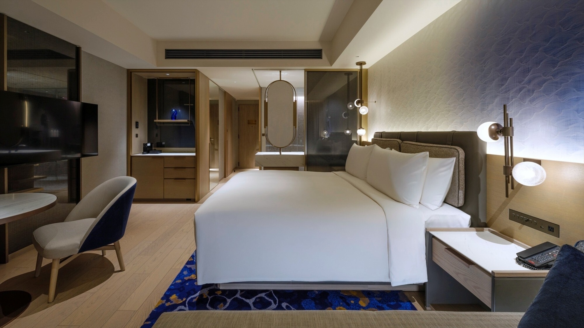 プレミアムキング ハーバービュー バルコニー