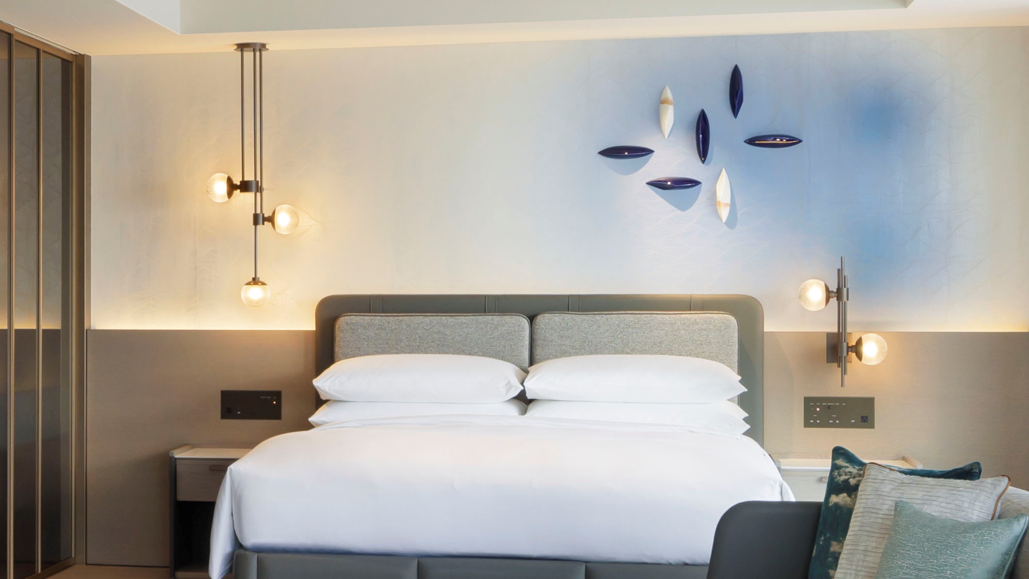 コーナースイートキング　ベッドスペース