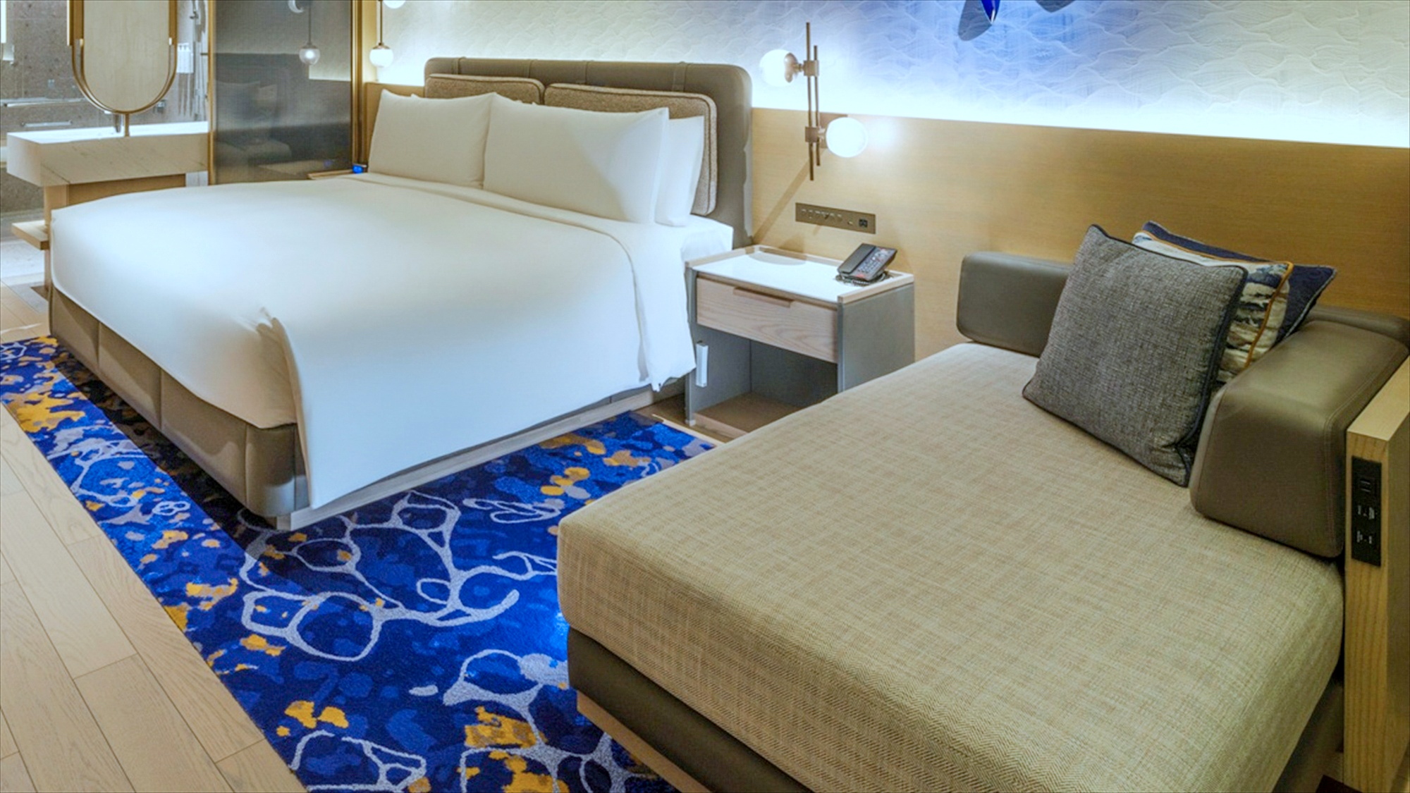 プレミアムキング ハーバービュー バルコニー