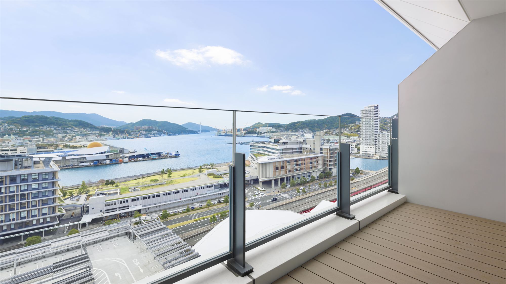 プレミアムキング ハーバービュー バルコニー　景観