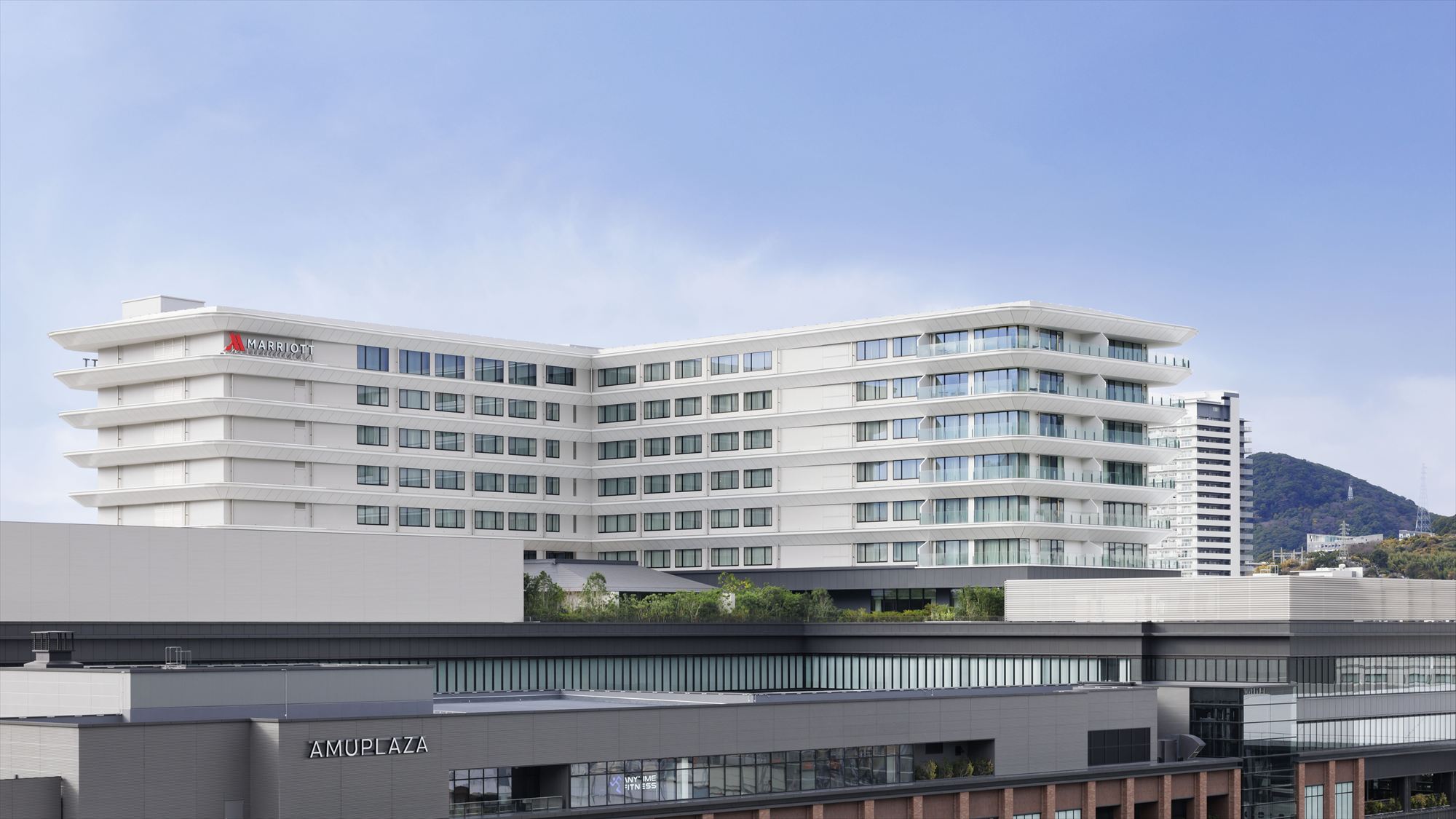 「長崎マリオットホテル」ホテル外観
