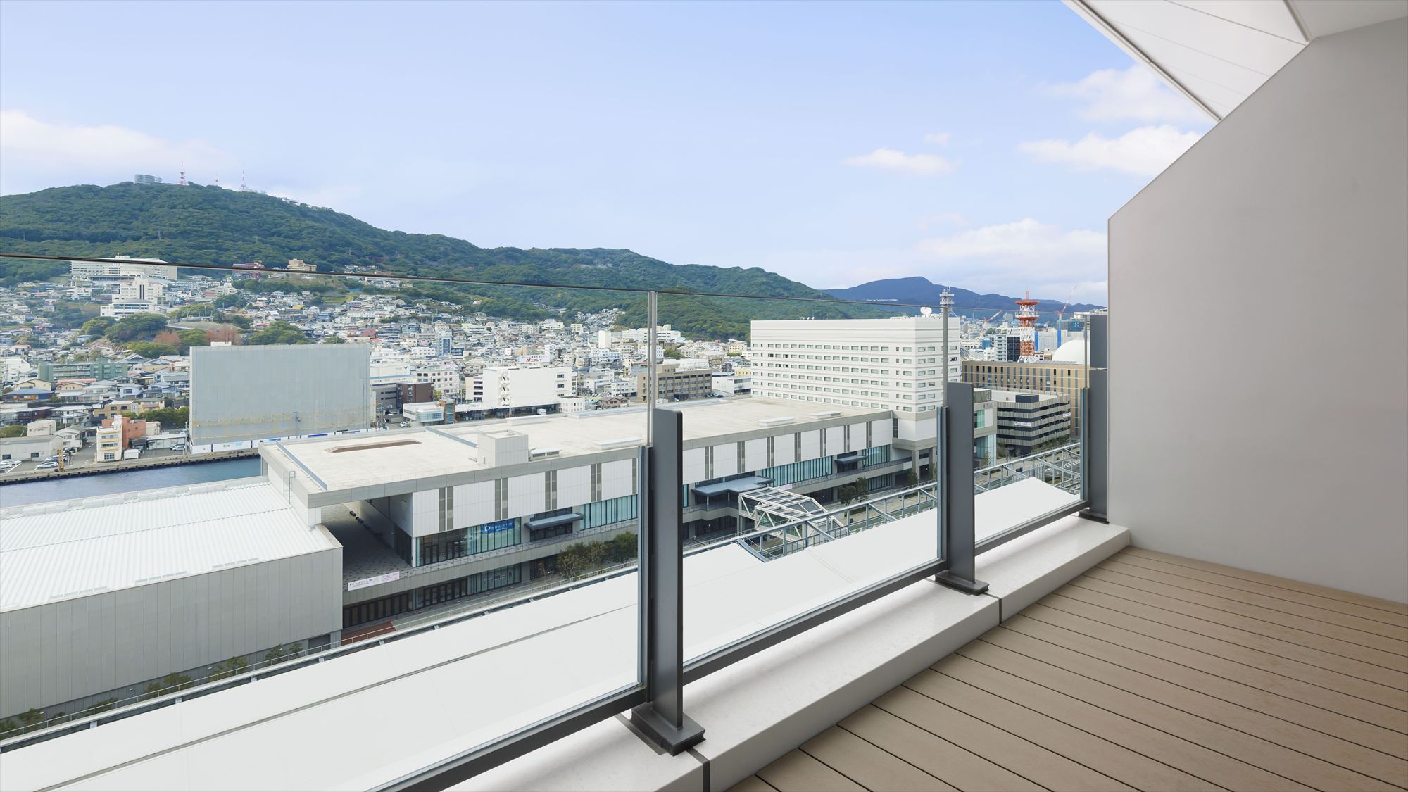 プレミアムキング マウンテンビュー バルコニー　景観