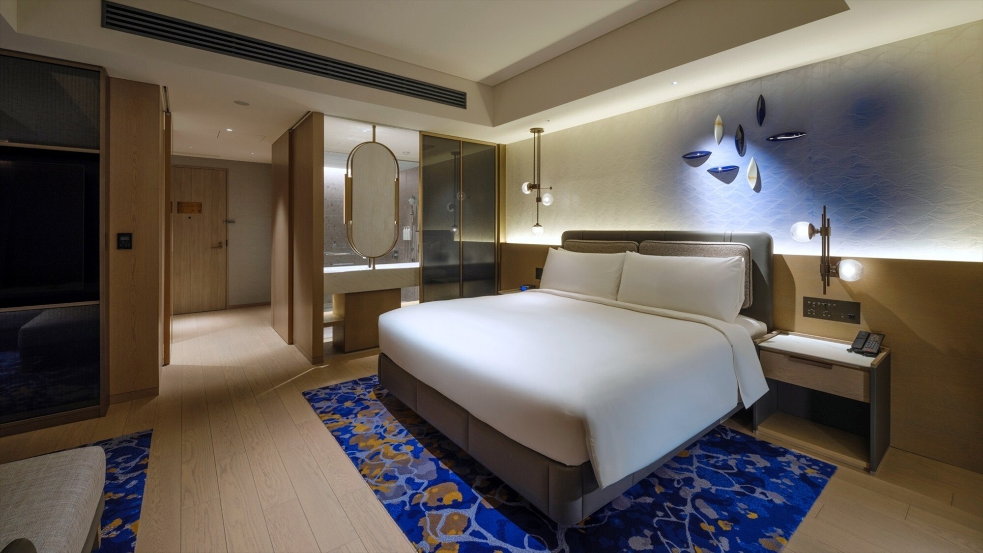 コーナースイートキング　ベッドスペース