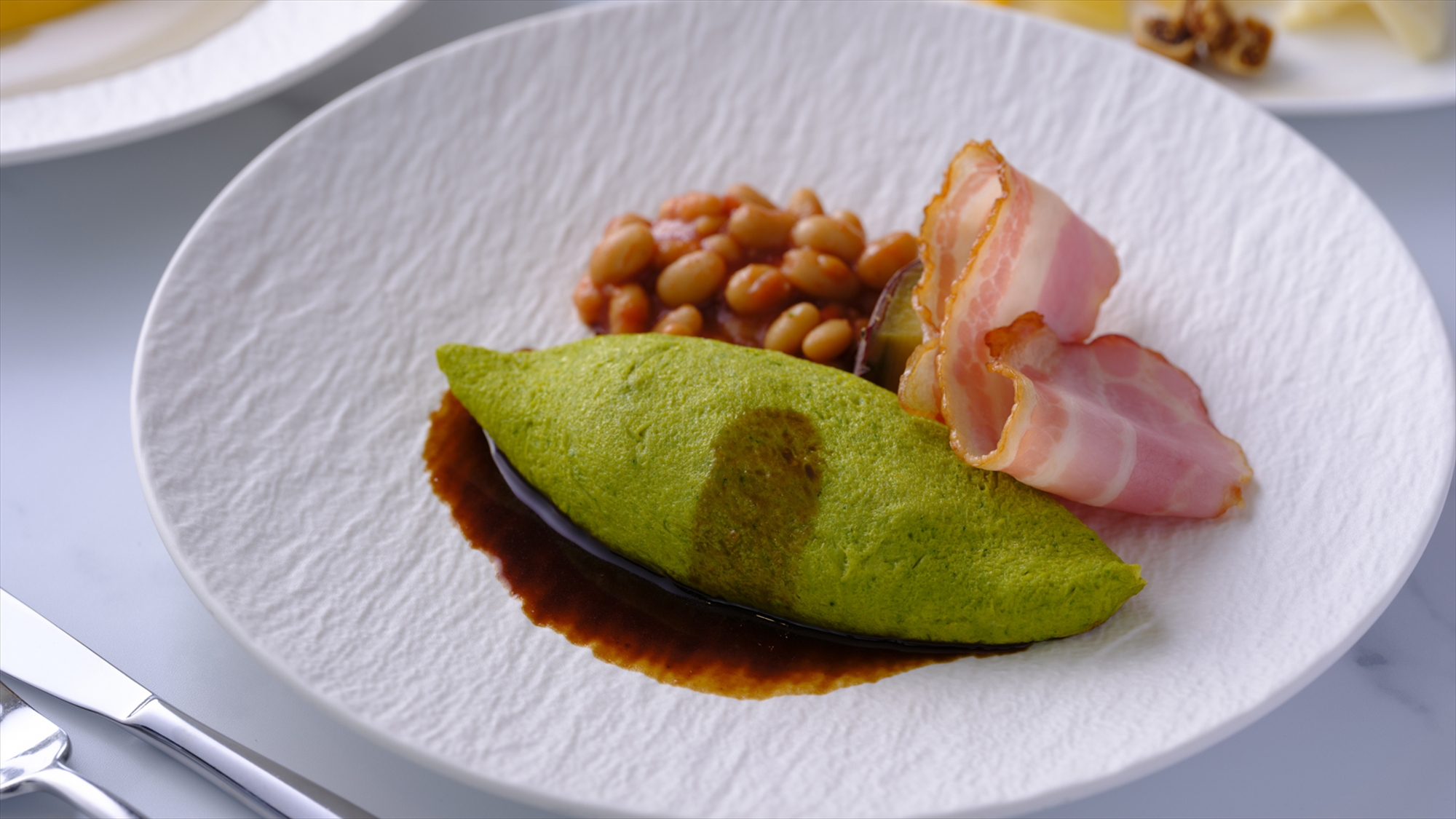 朝食イメージ／シグネチャーグリーンオムレツ
