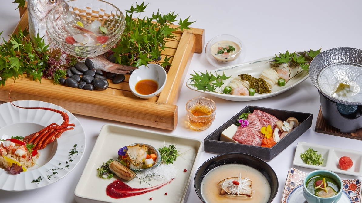 【1泊2食付】スタンダード　「松阪牛×伊勢海老」地産食材で丁寧につくりあげる美食のひととき