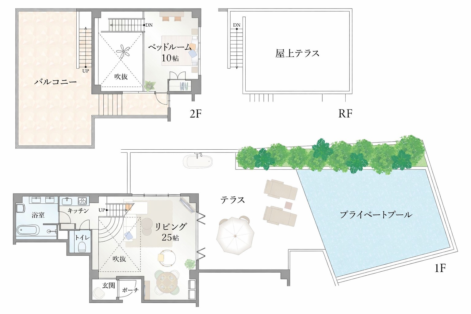 間取り図　KANOA
