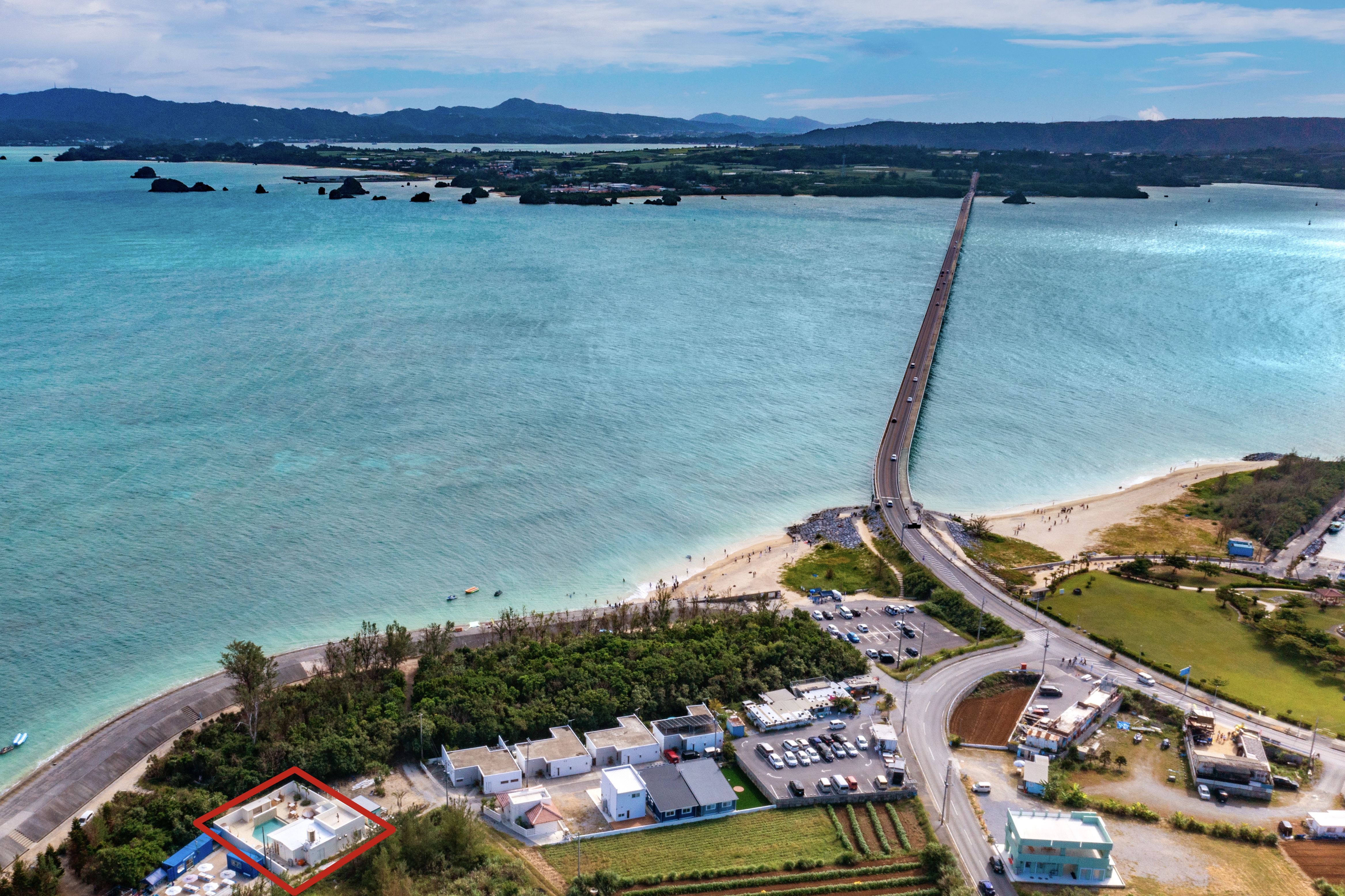 LAULEA（はなれ）　上空