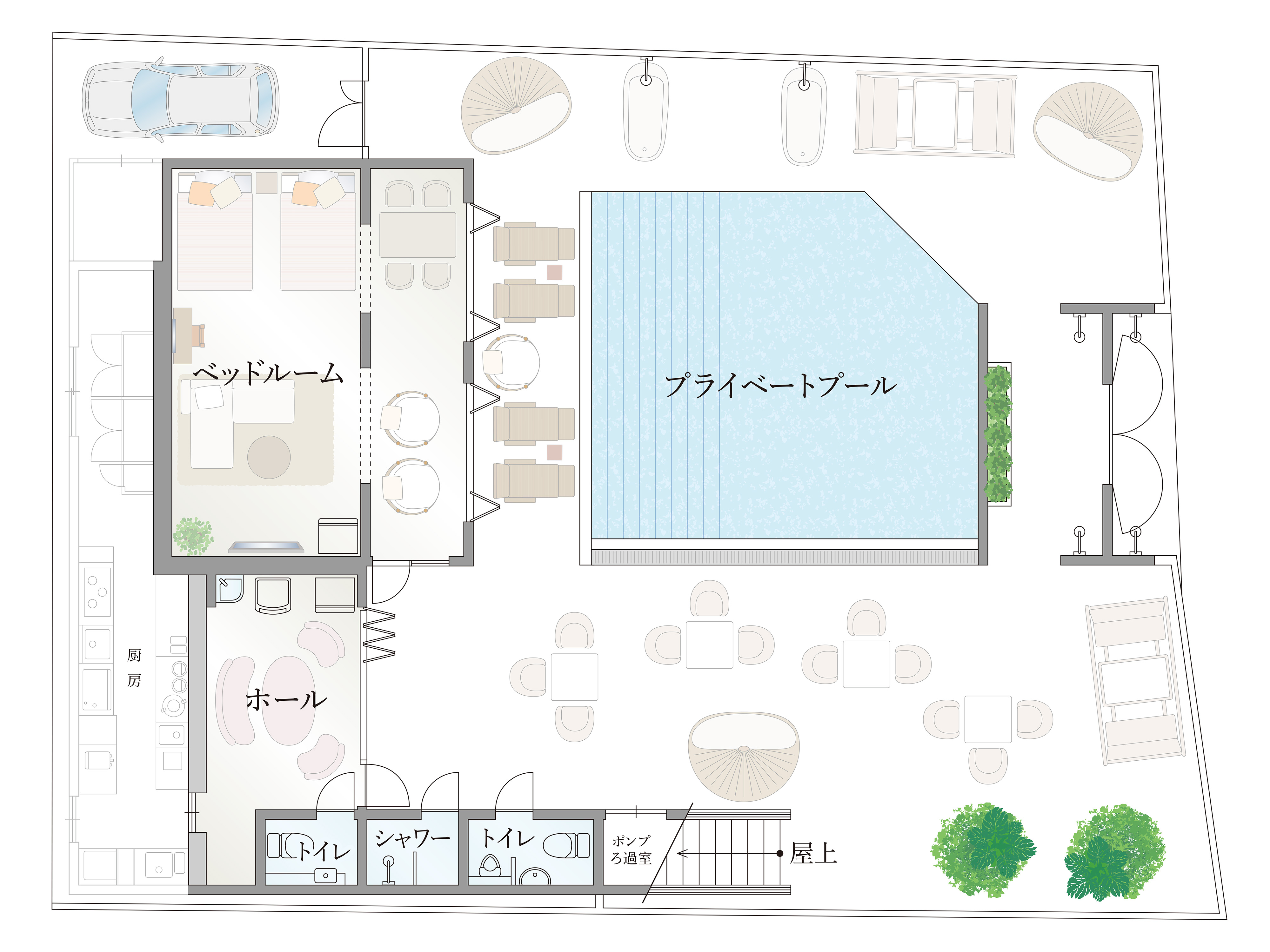 間取り図　LAULEA