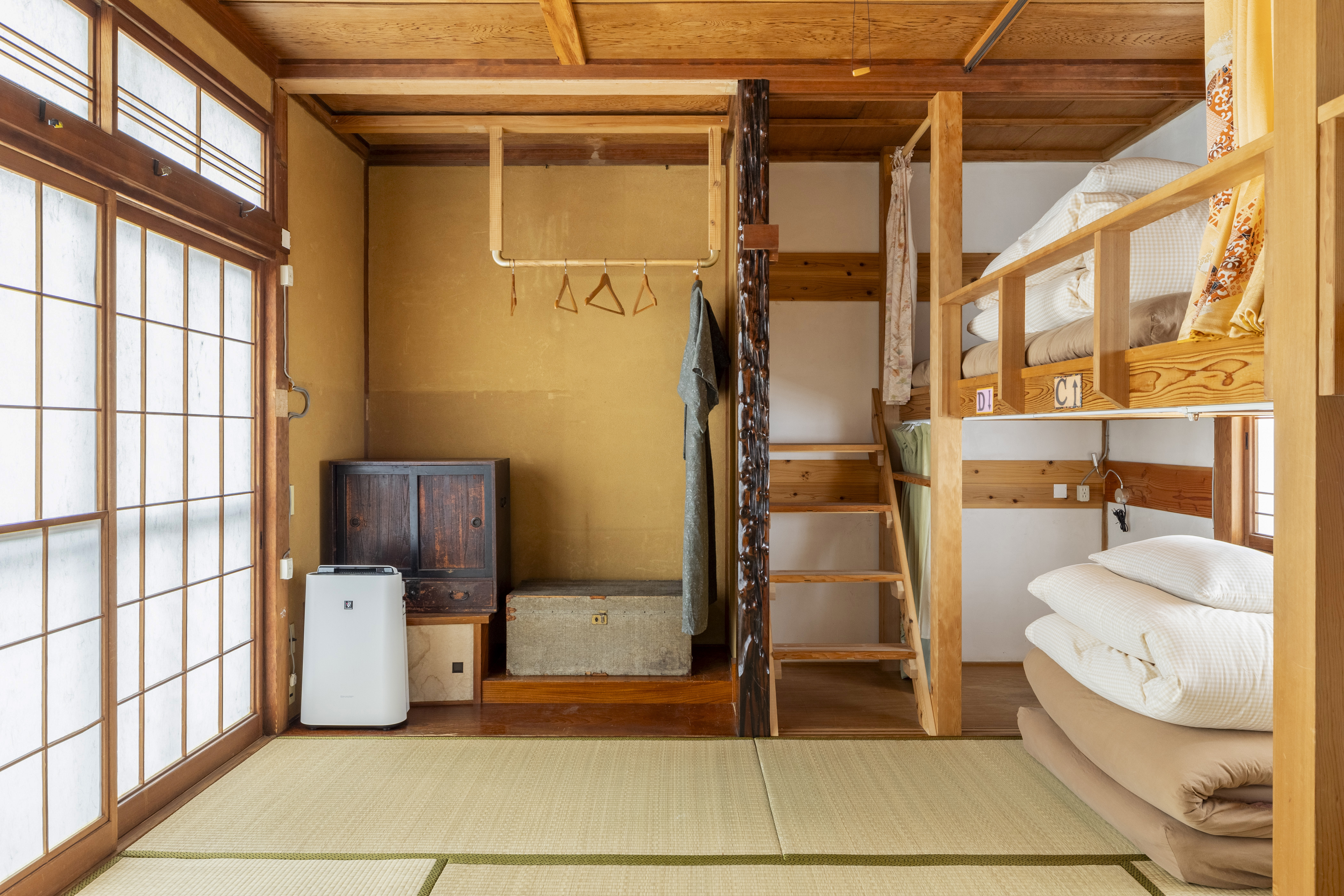 ベッドルーム2：2段ベッド2台