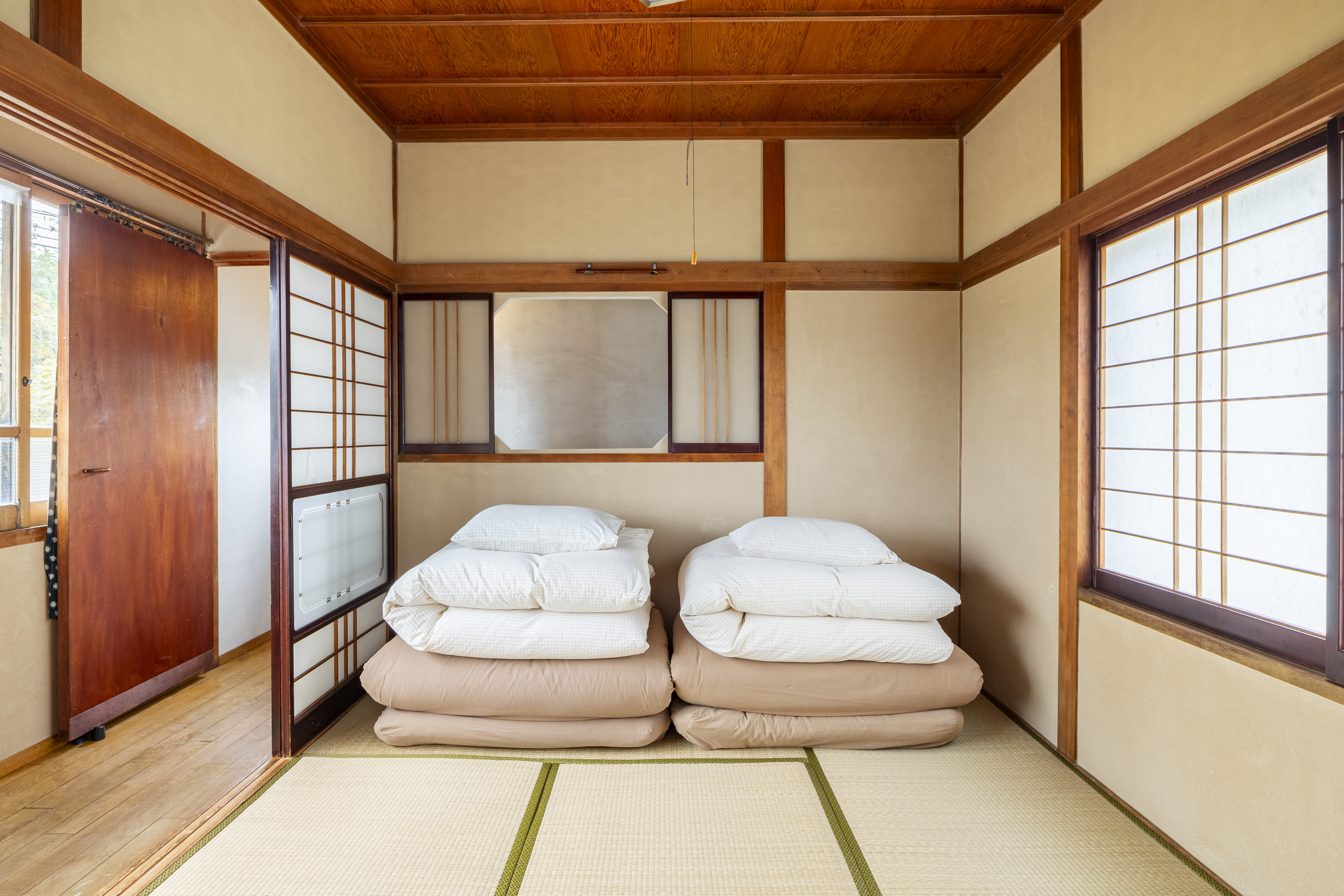 ベッドルーム3：布団3組