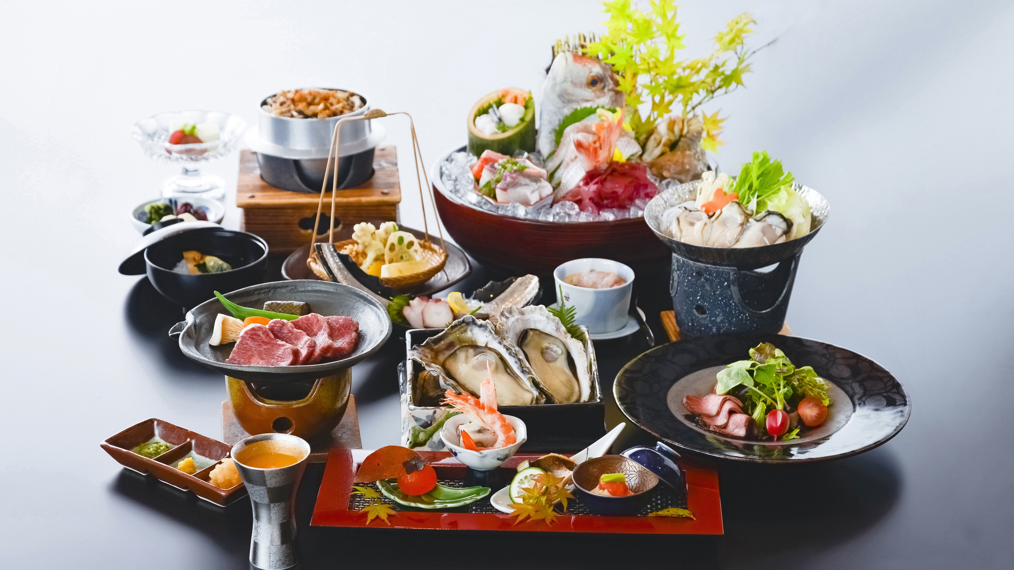 広島牛陶板焼付き