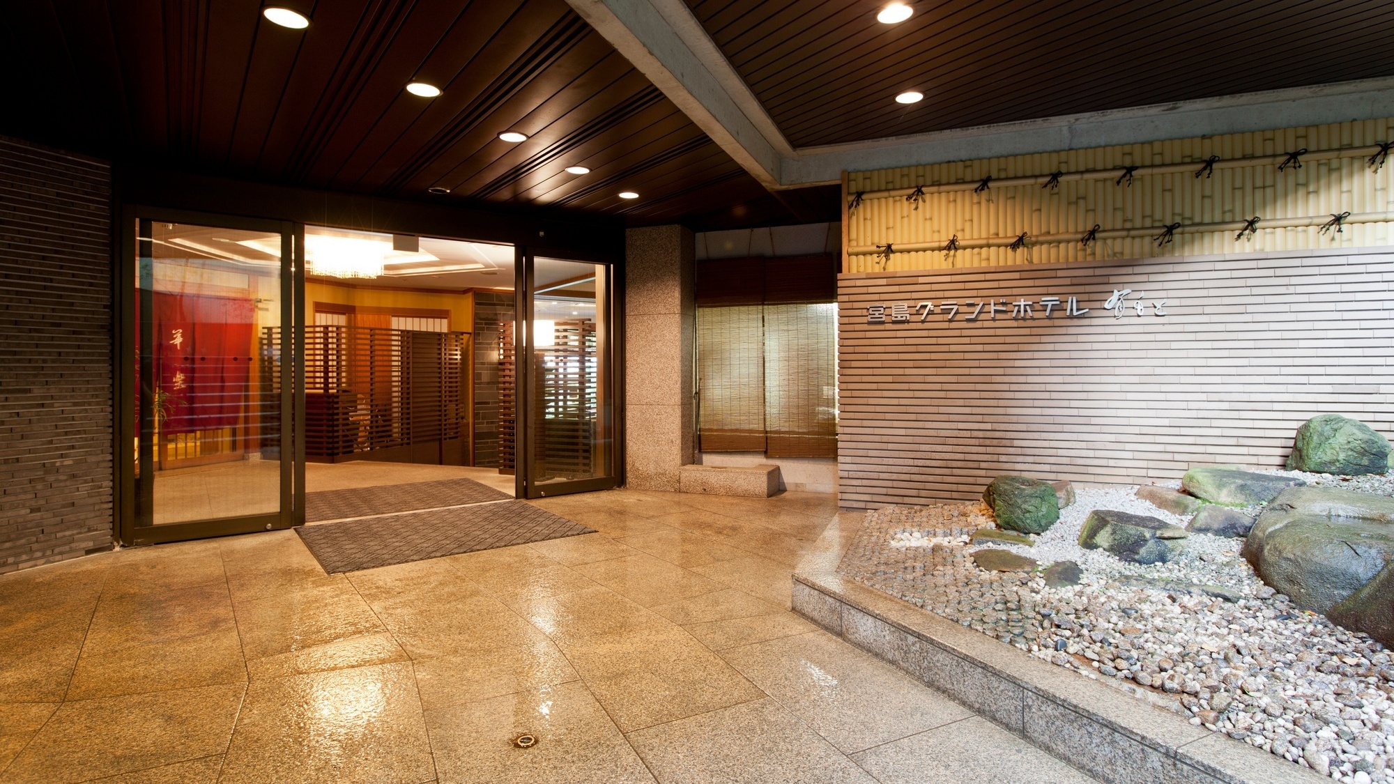 当館の玄関