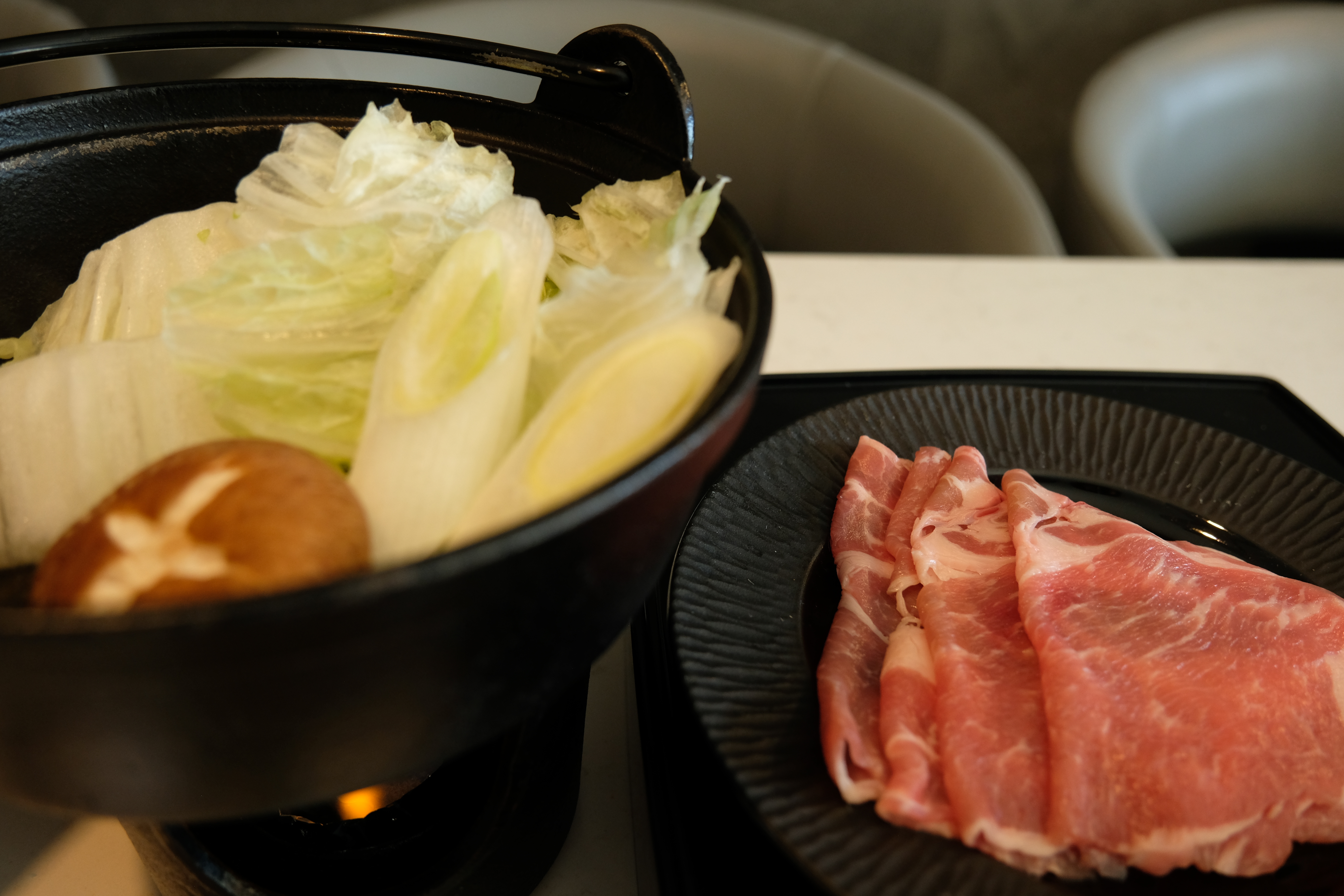 （朝食）伊勢の恵み『しゃぶしゃぶ』