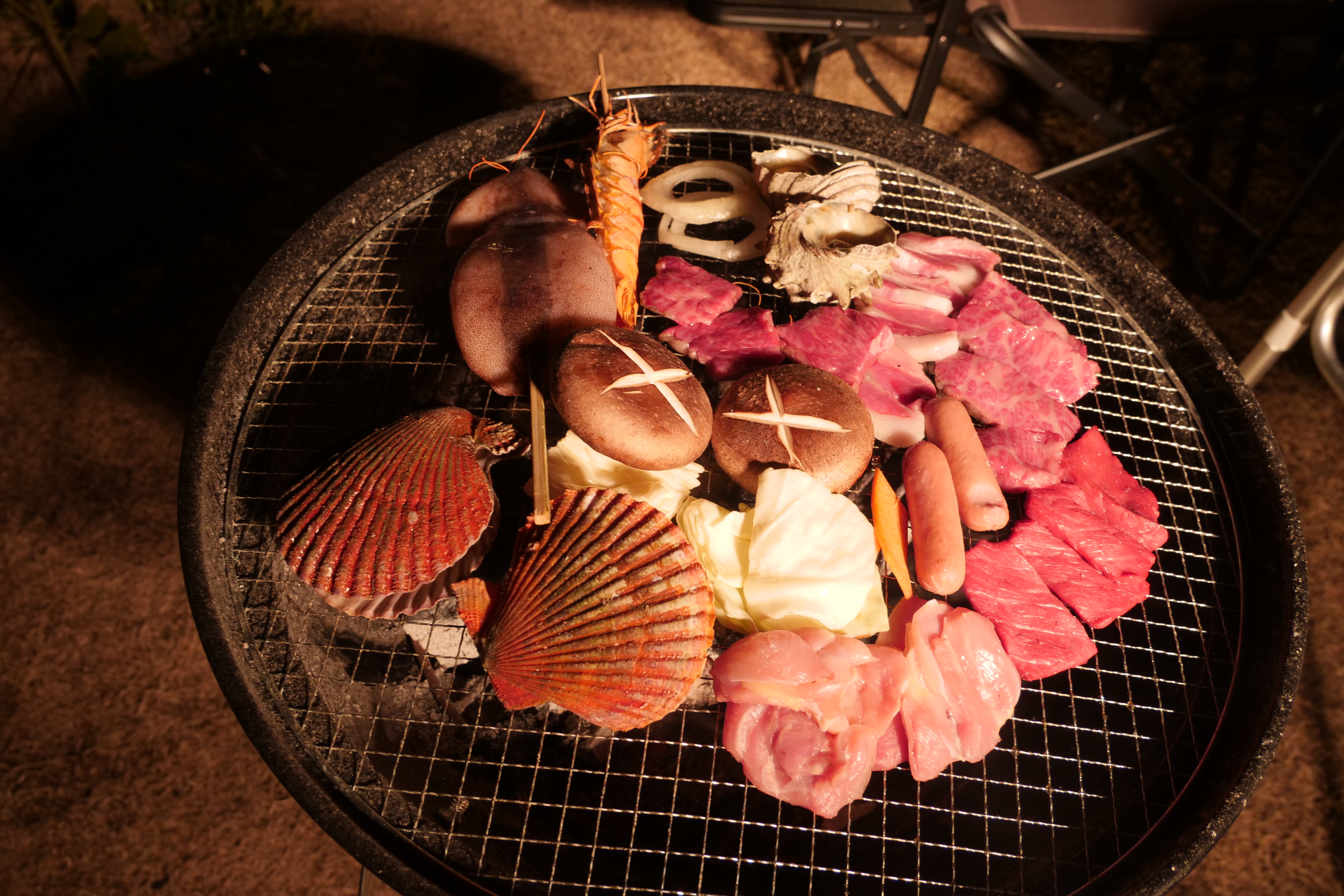 松坂牛と海鮮で贅沢BBQ(公式HPよりご予約が必要です。)