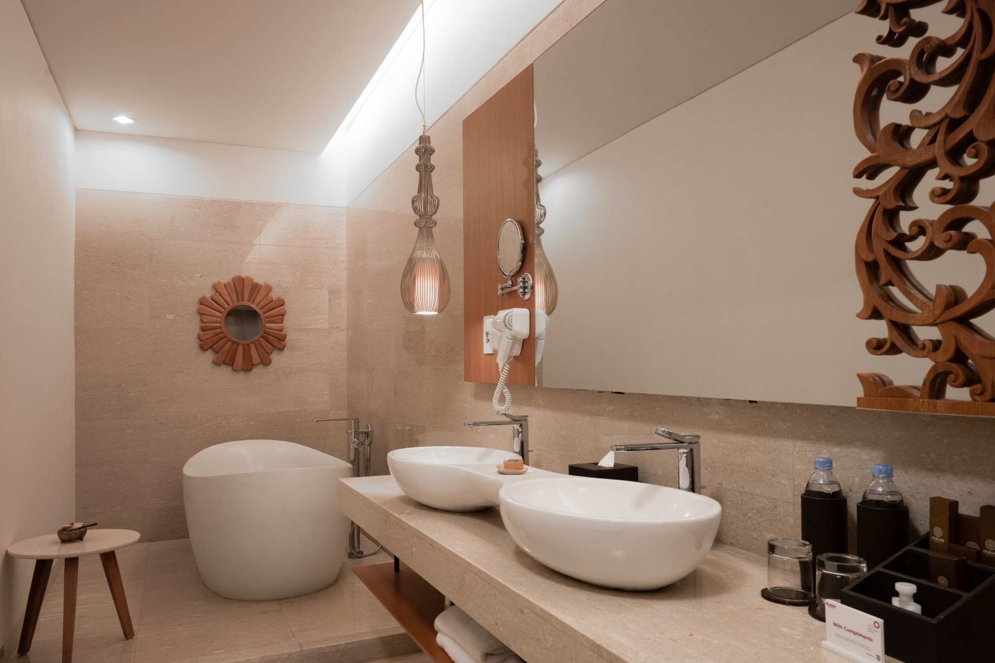 スイートのバスルーム　一例