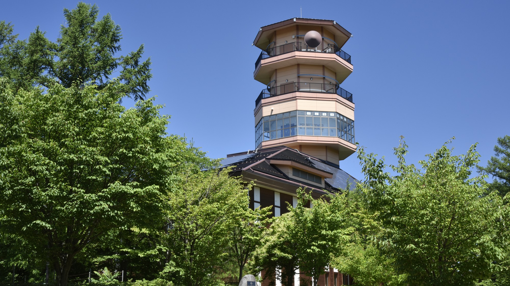 アルプス公園展望台　松本平、北アルプスを一望できます♪