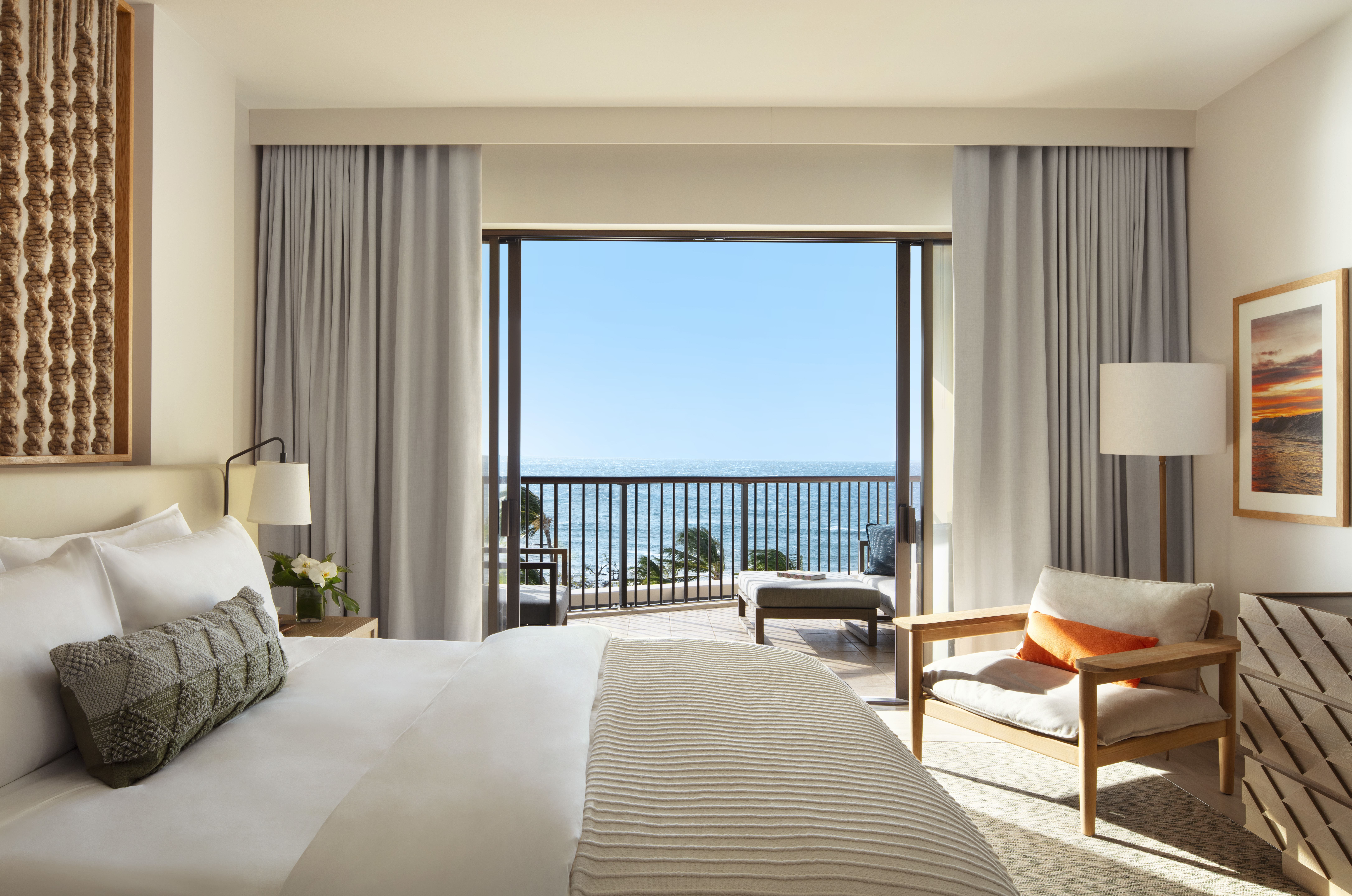 オーシャンフロント キングベッド1台 一例