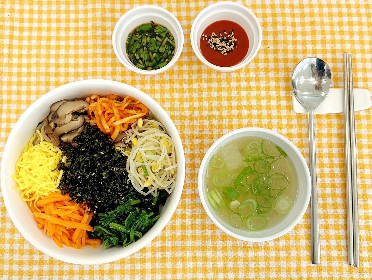 東横イン東大門1 朝食のビビンパ