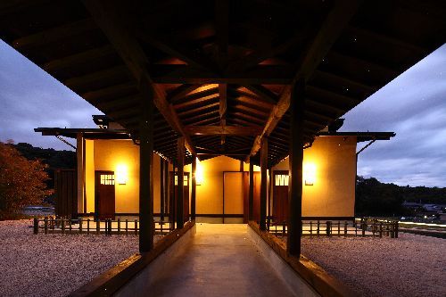 Private open-air bath