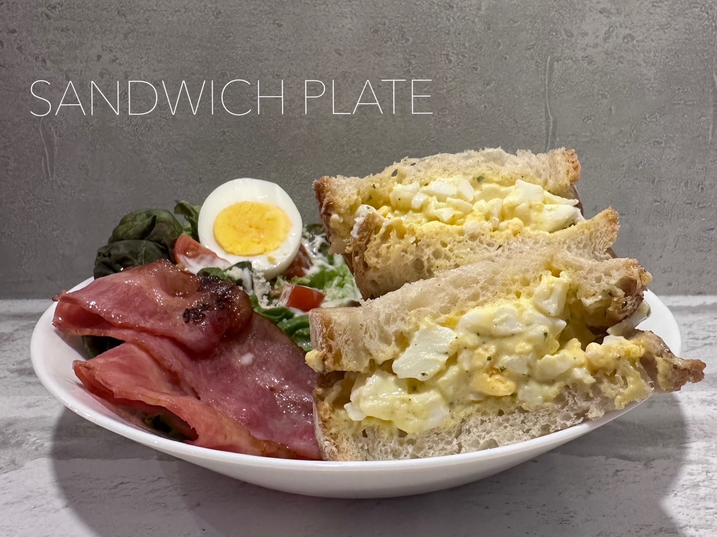 タマゴサンドプレート