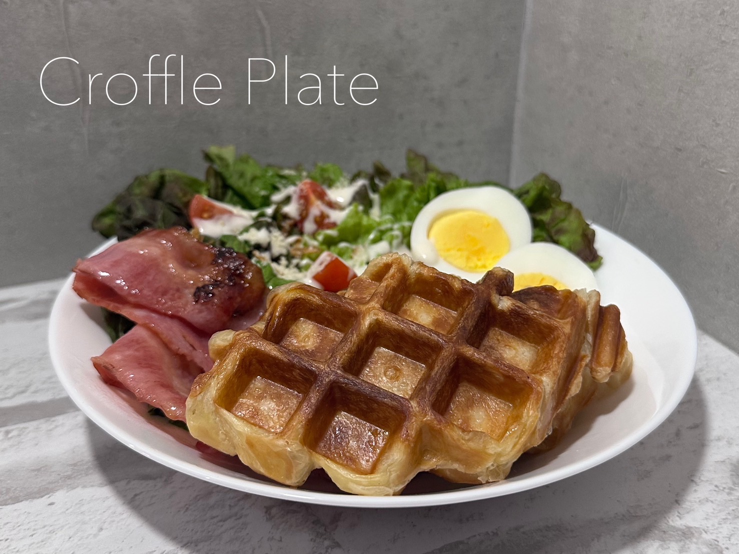 クロッフルプレート