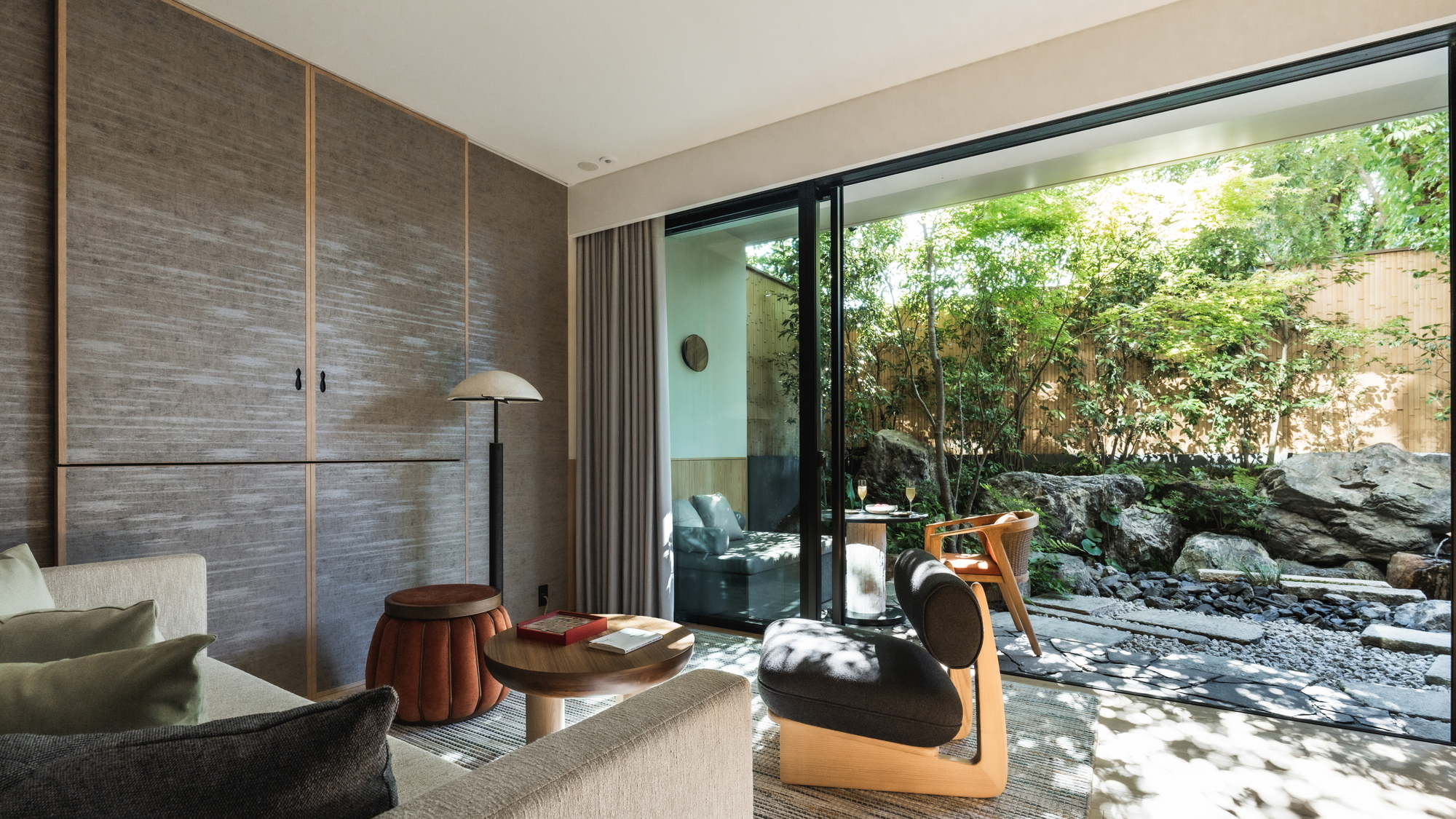 プレミア スイート ガーデン キングのプライベートガーデン