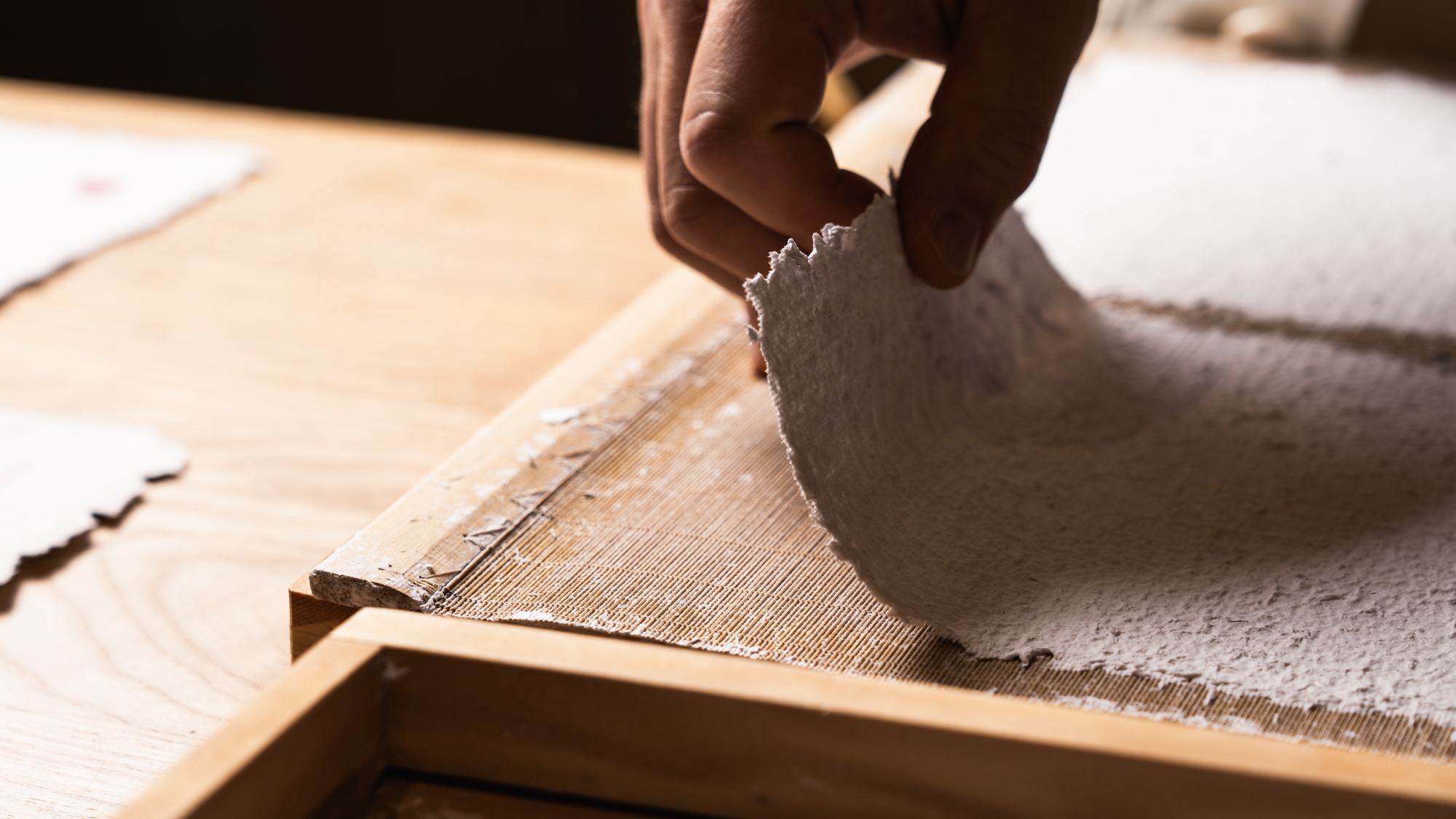 グリーティングカードのリサイクルワークショップ