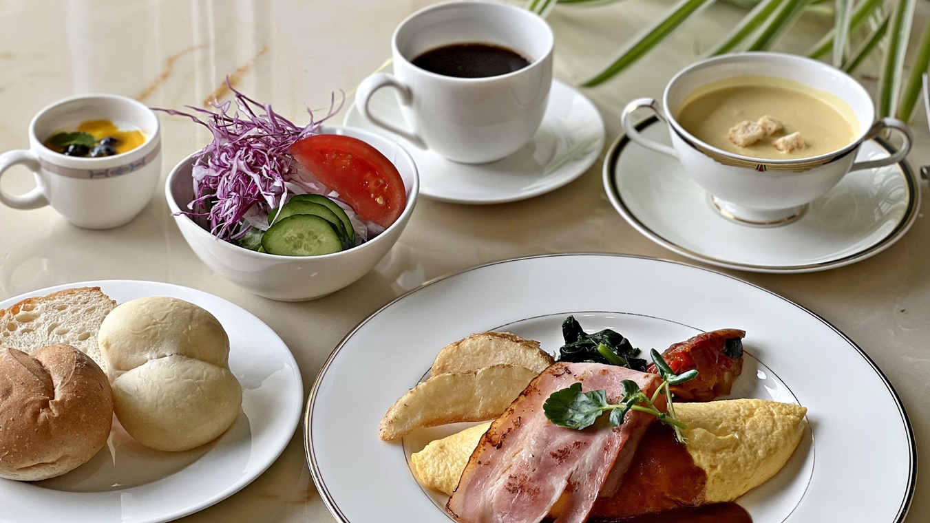 【朝食付】和食or洋食選べる朝食♪品数豊富な朝ごはんで1日の元気をパワーチャージ