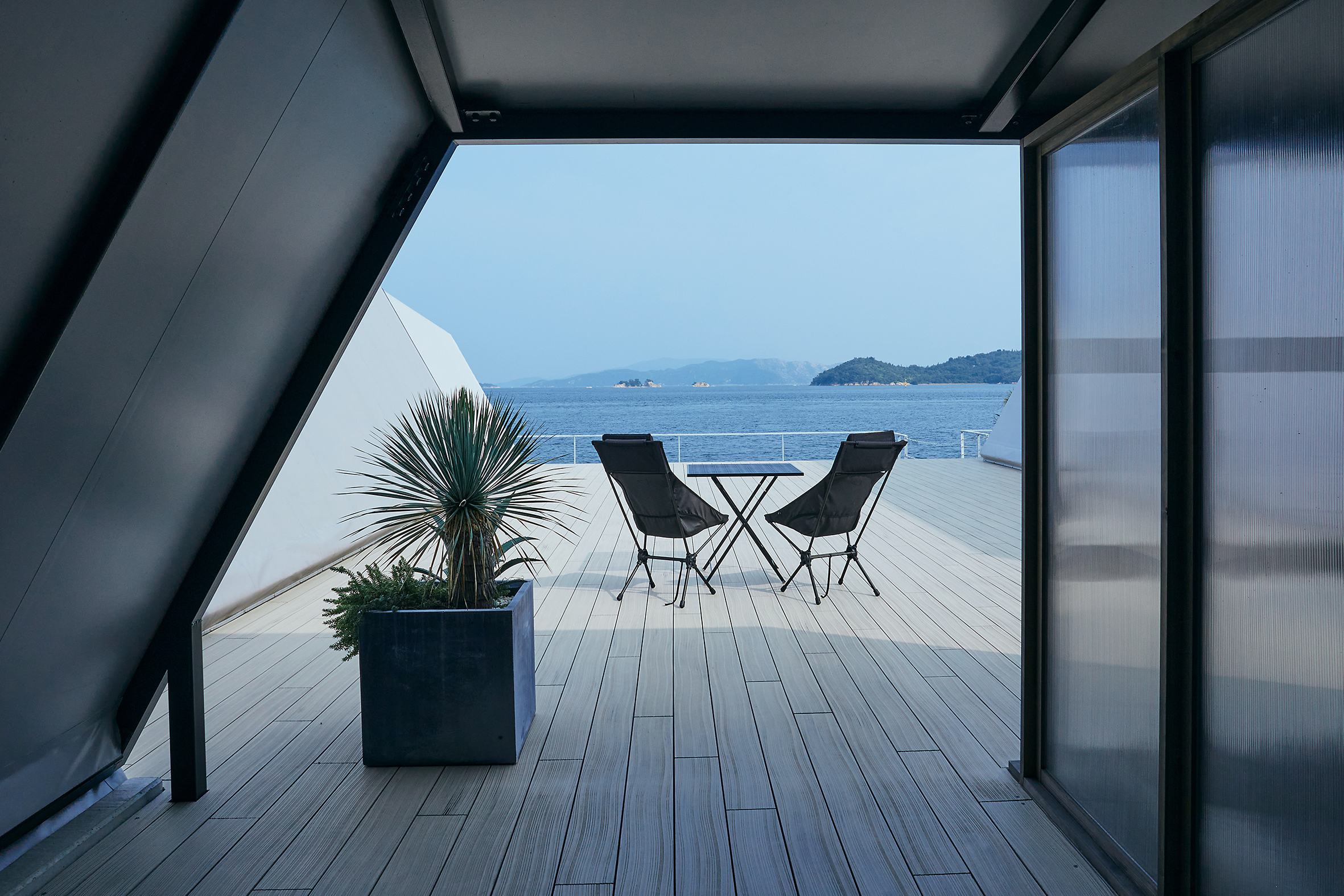 オーシャンビューからの眺望