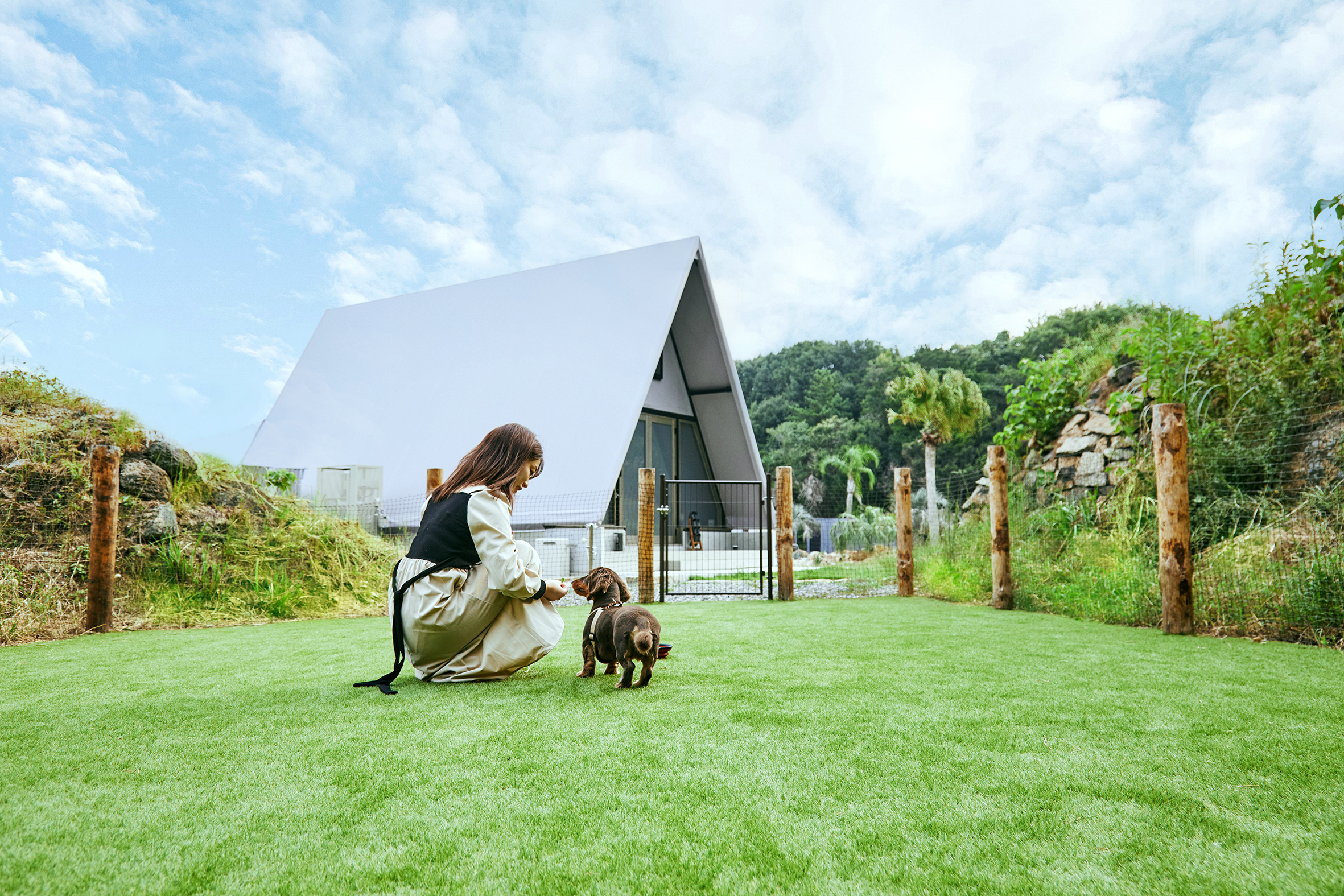 ドッグラン棟 専用ドッグラン