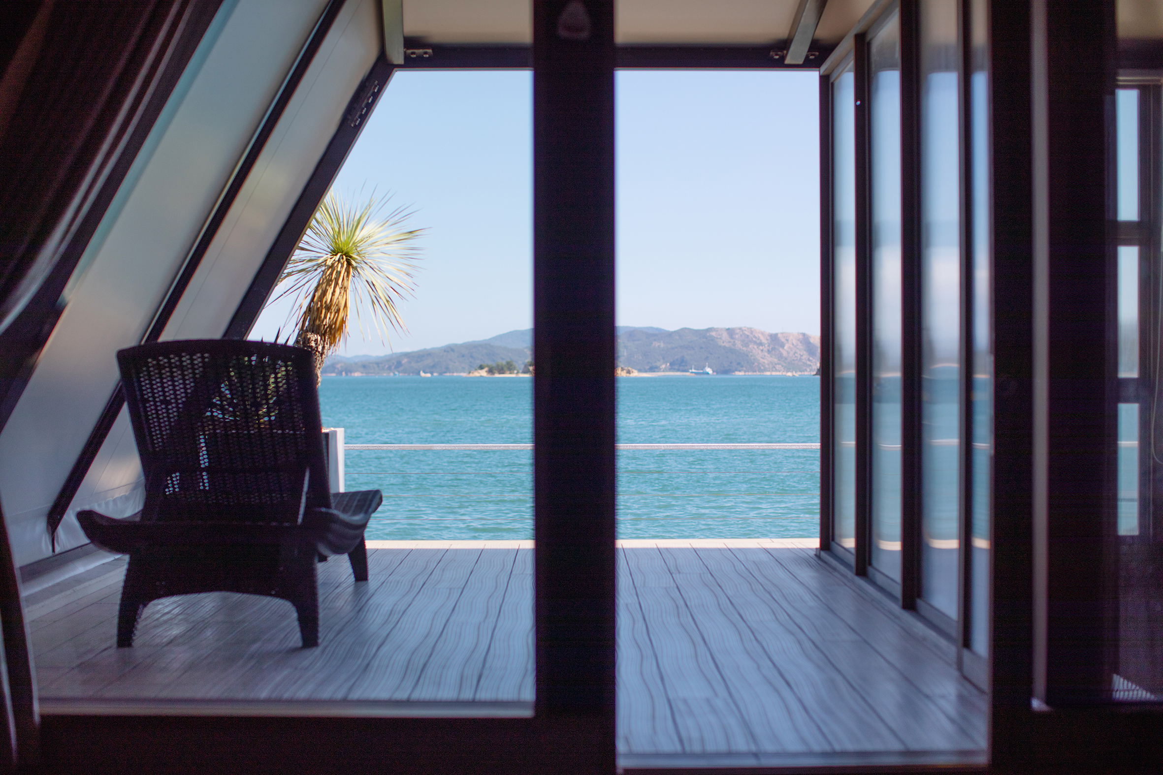 オーシャンフロントからの眺望