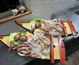 ①冬の新企画【素泊まり・一棟１階貸切】11月から蟹のシーズン！蟹鍋用のセット一式有！温泉まで車で4分