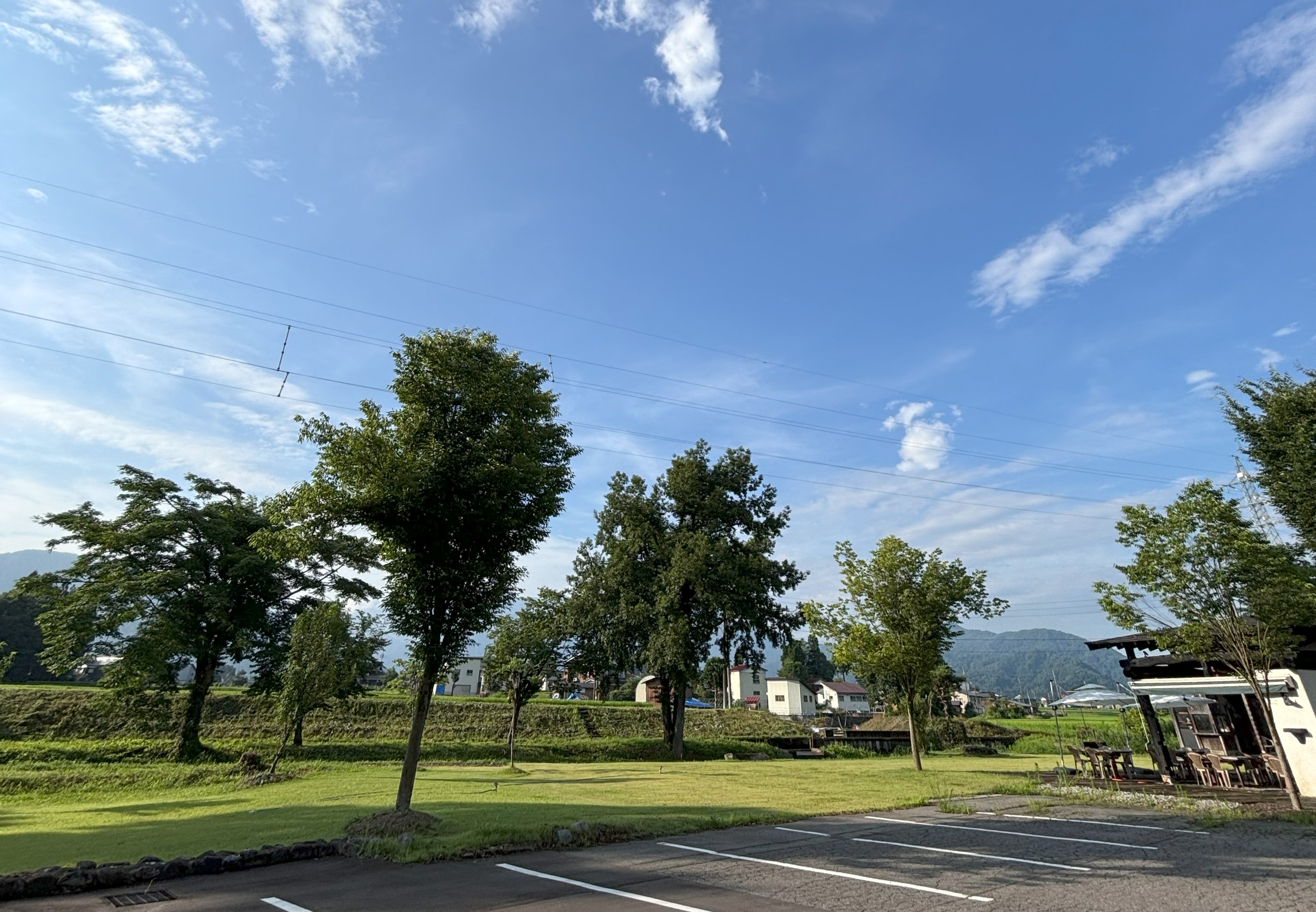 夏の晴れの日
