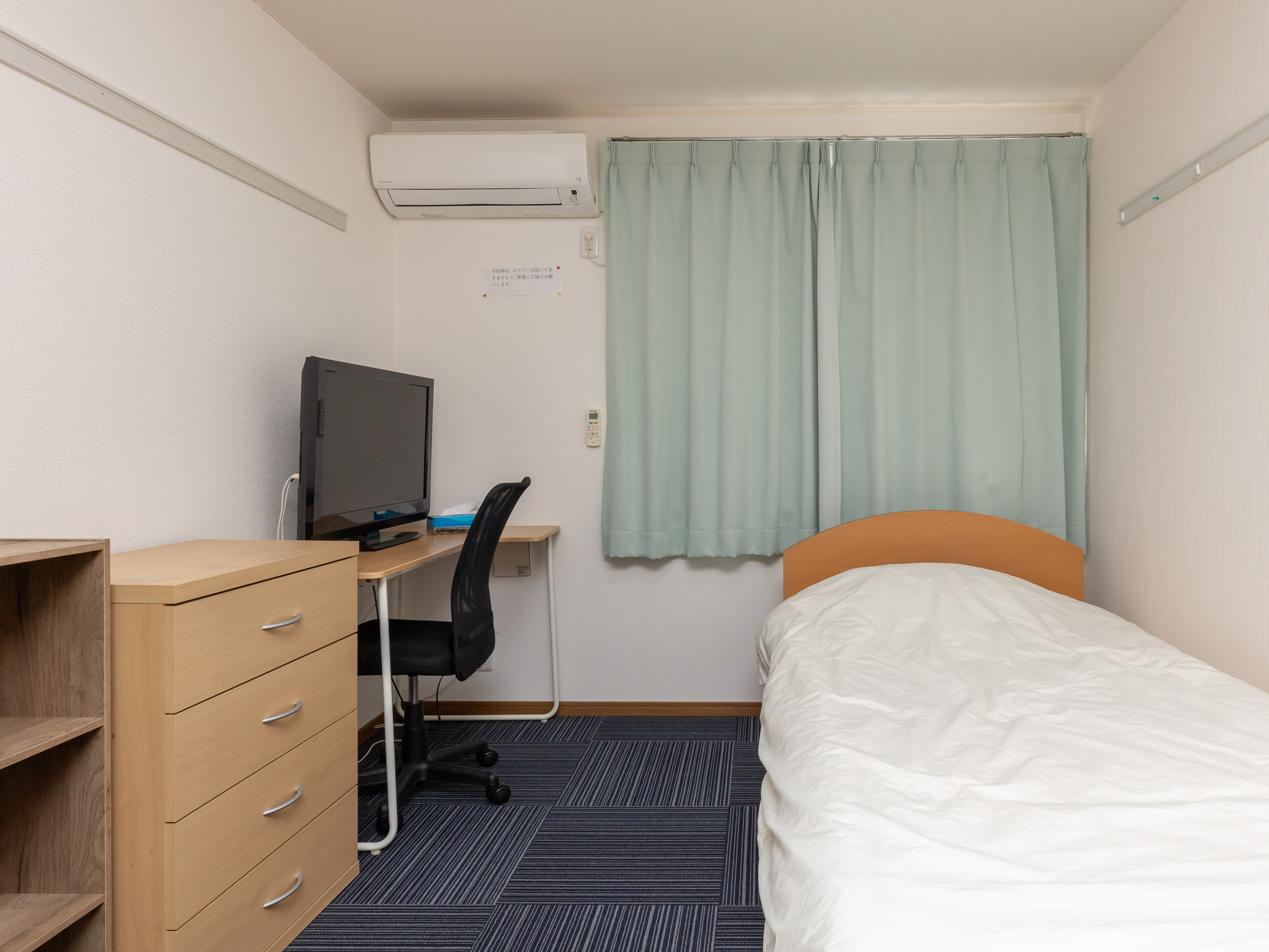 【喫煙】シングルルーム（ミニキッチン付）