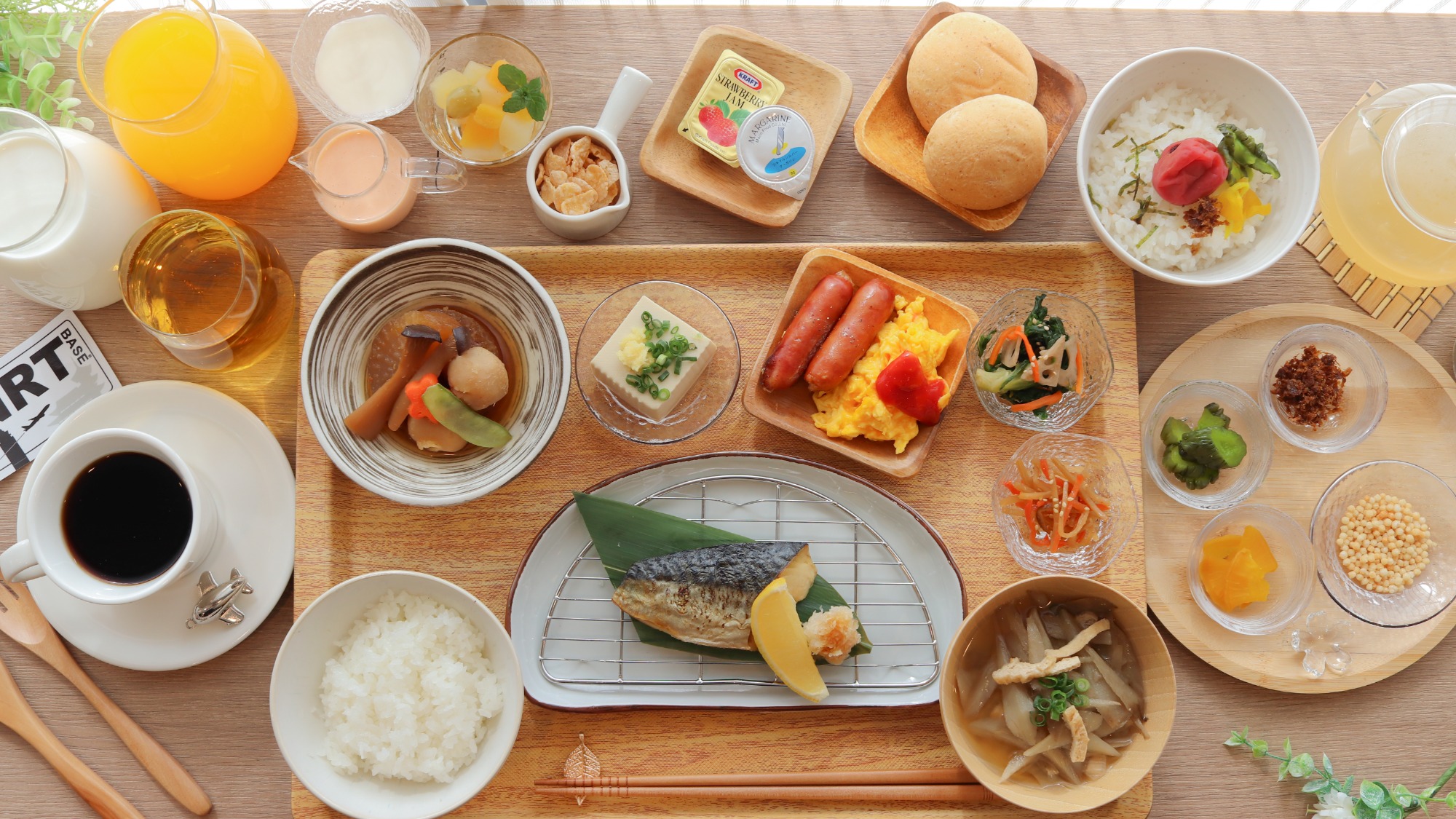 【日替わりメイン料理一例】サバ＆スクランブルエッグ