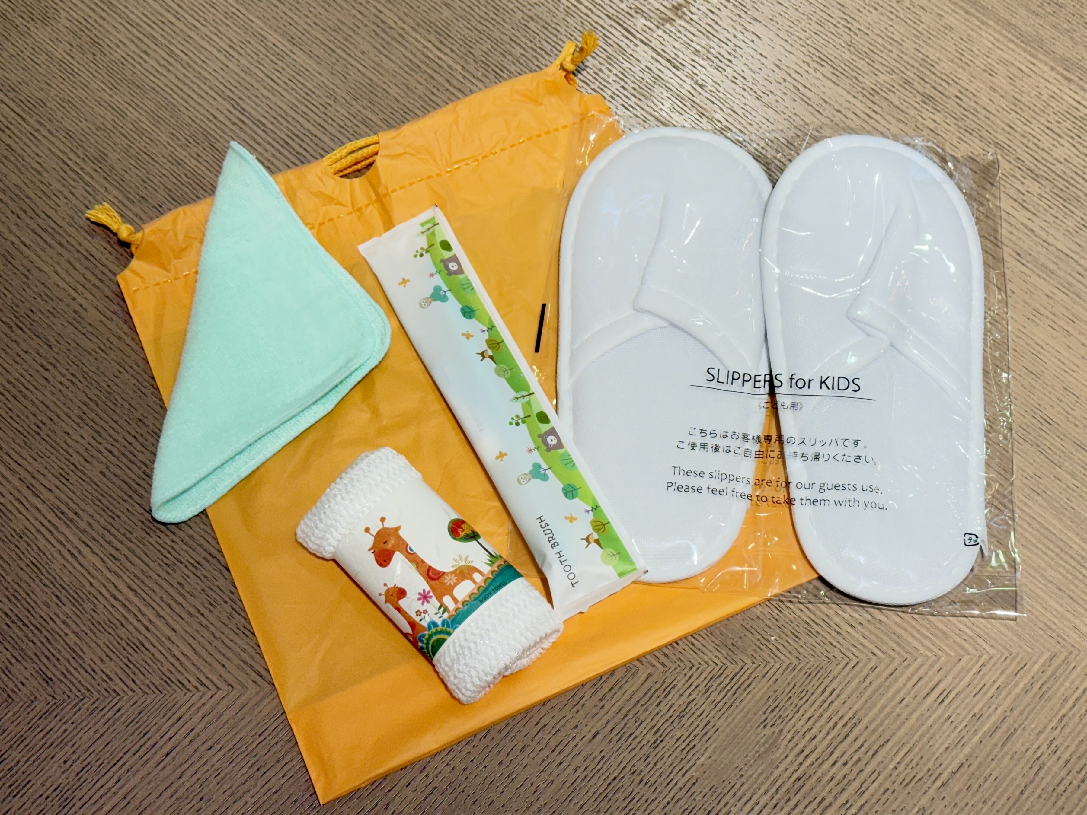 キッズアメニティ（フロントにてお申し付けください。）