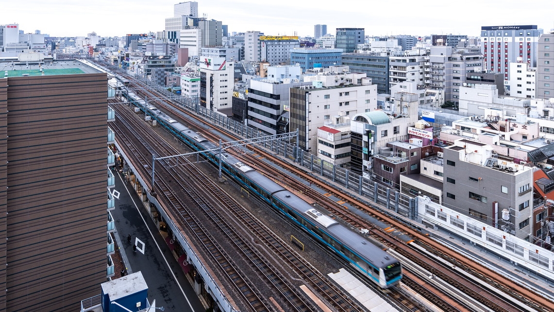 【素泊まり・連泊不可】室数限定モニタープラン　トレインビュー確約（上野駅方面）