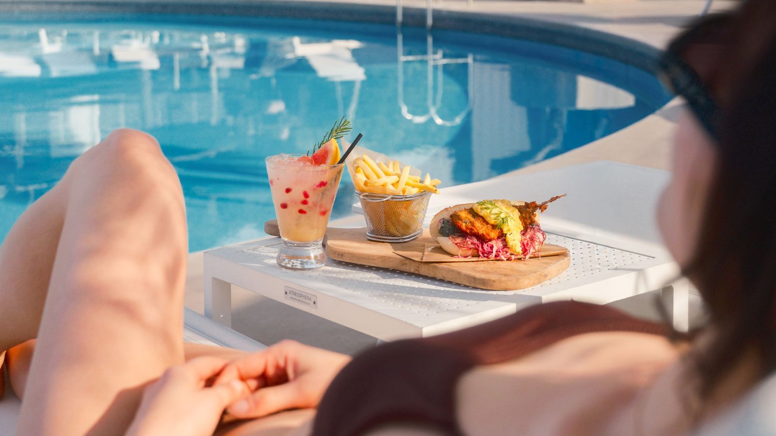EARLY POOL IN & SUNLIT DRINK HOURS