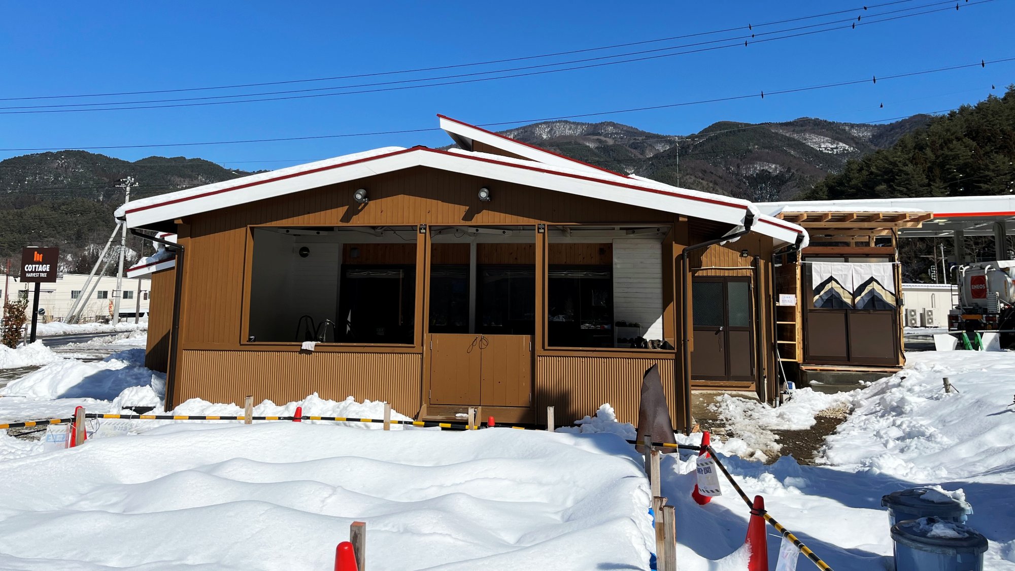 ・【ヴィラ】冬のヴィラ。ウィンタースポーツのあとにぜひご利用ください♪