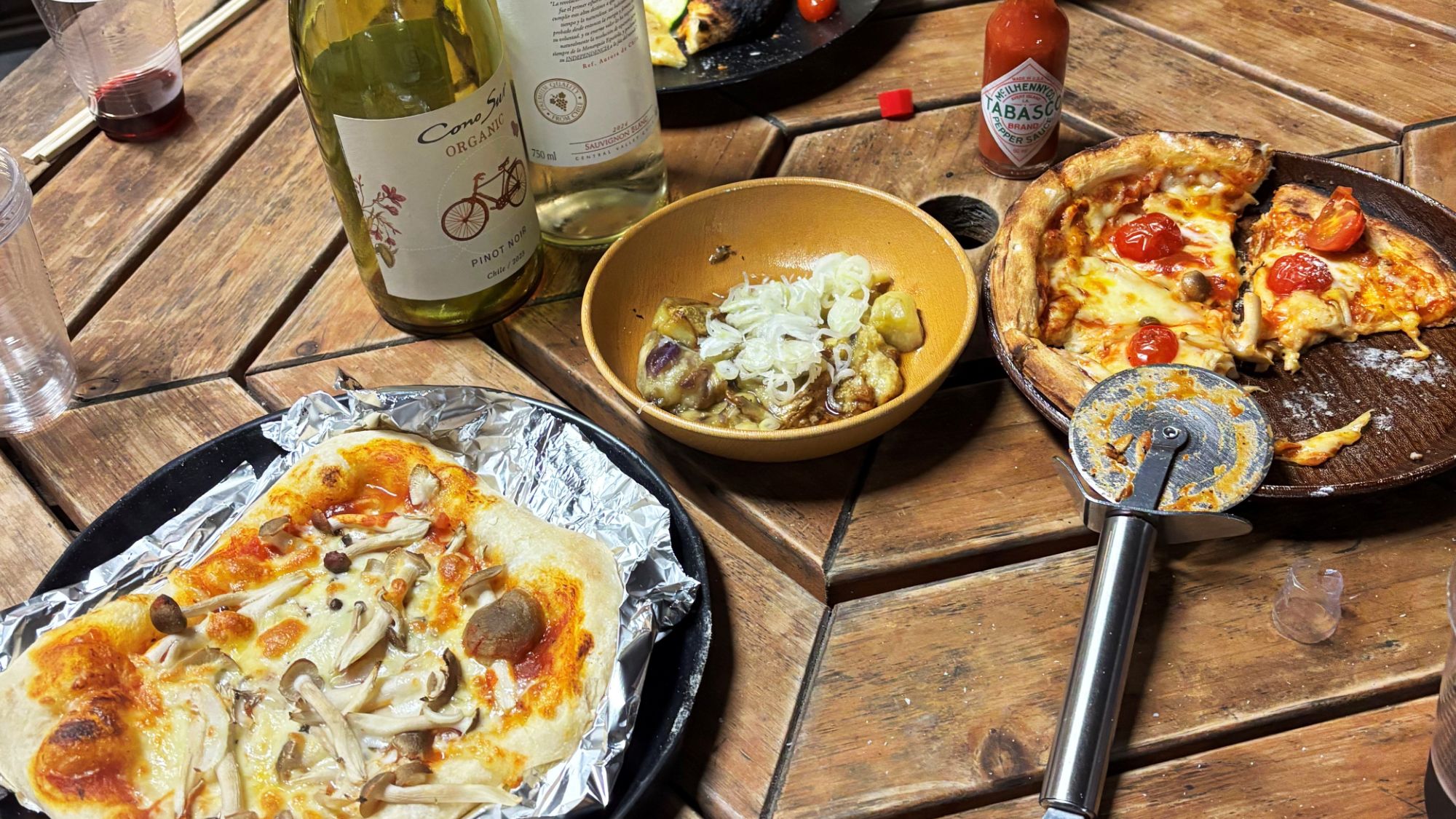 ・【ピザ】ご家族やご友人との思い出作りに。自然の中で食べるピザは絶品です。