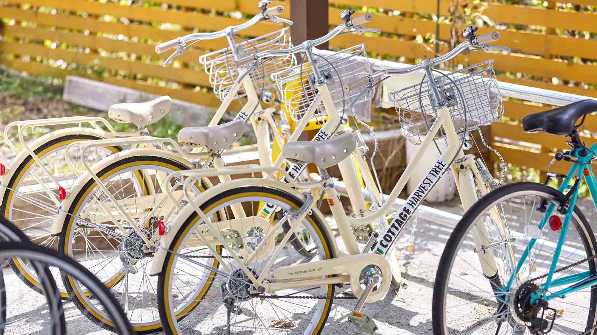 ・【レンタサイクル】ジュニアバイク（3台）を完備。お子様もご利用いただけます