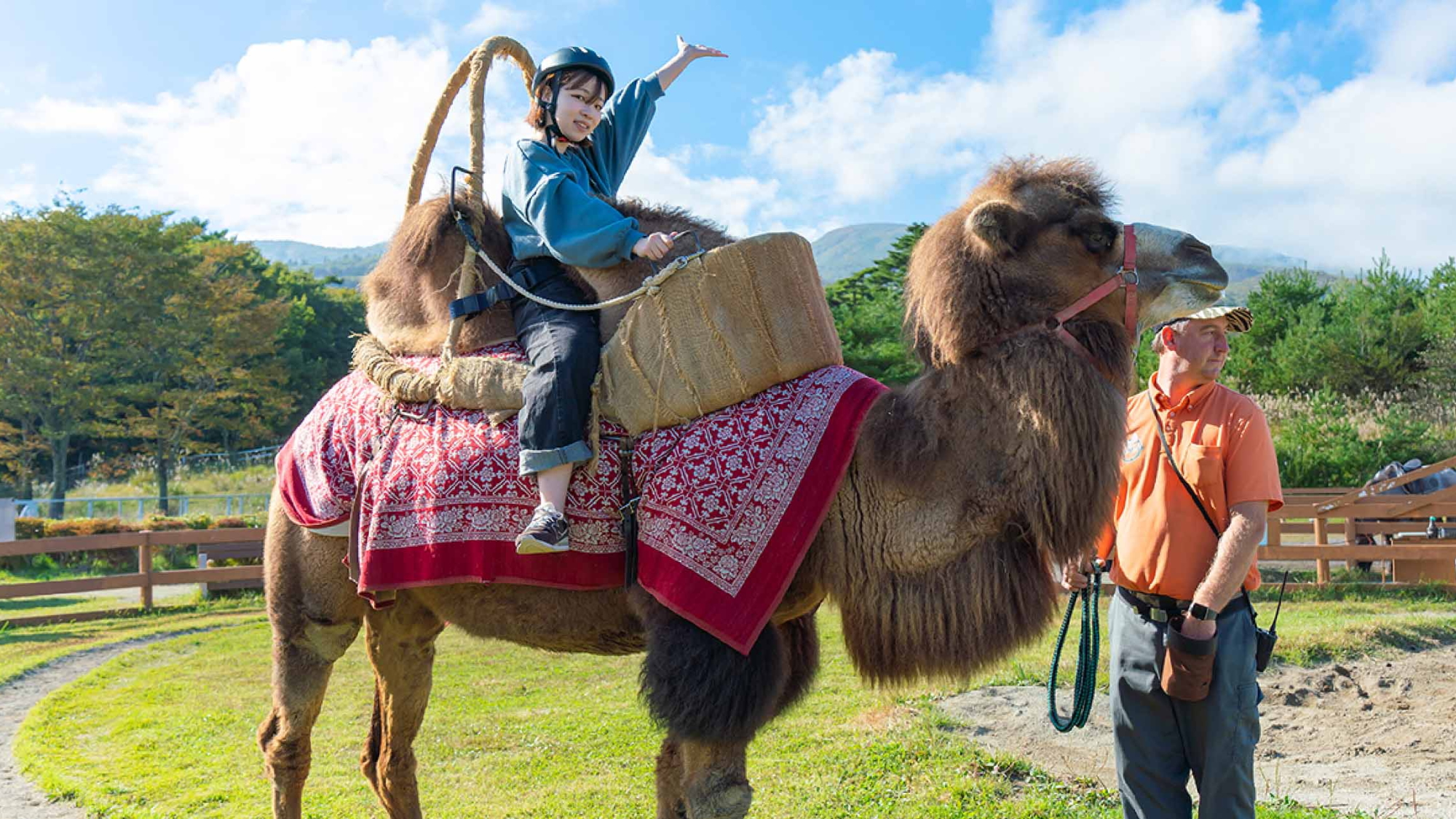 【那須どうぶつ王国】芦野温泉から車で約３０分。那須高原で大人気のテーマパークです。